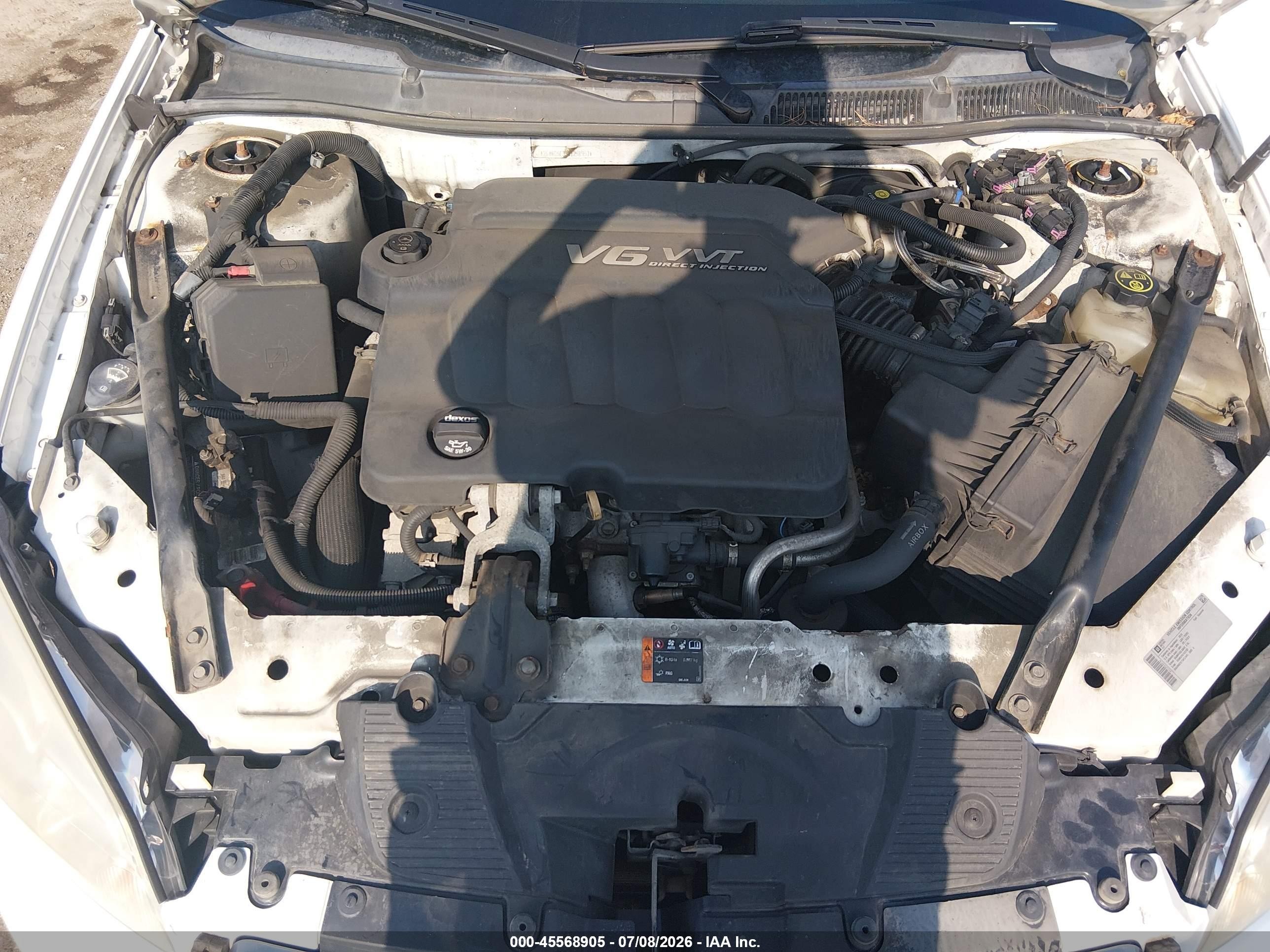 2013 Chevrolet Impala Ltz White vin: 2G1WC5E39D1258957