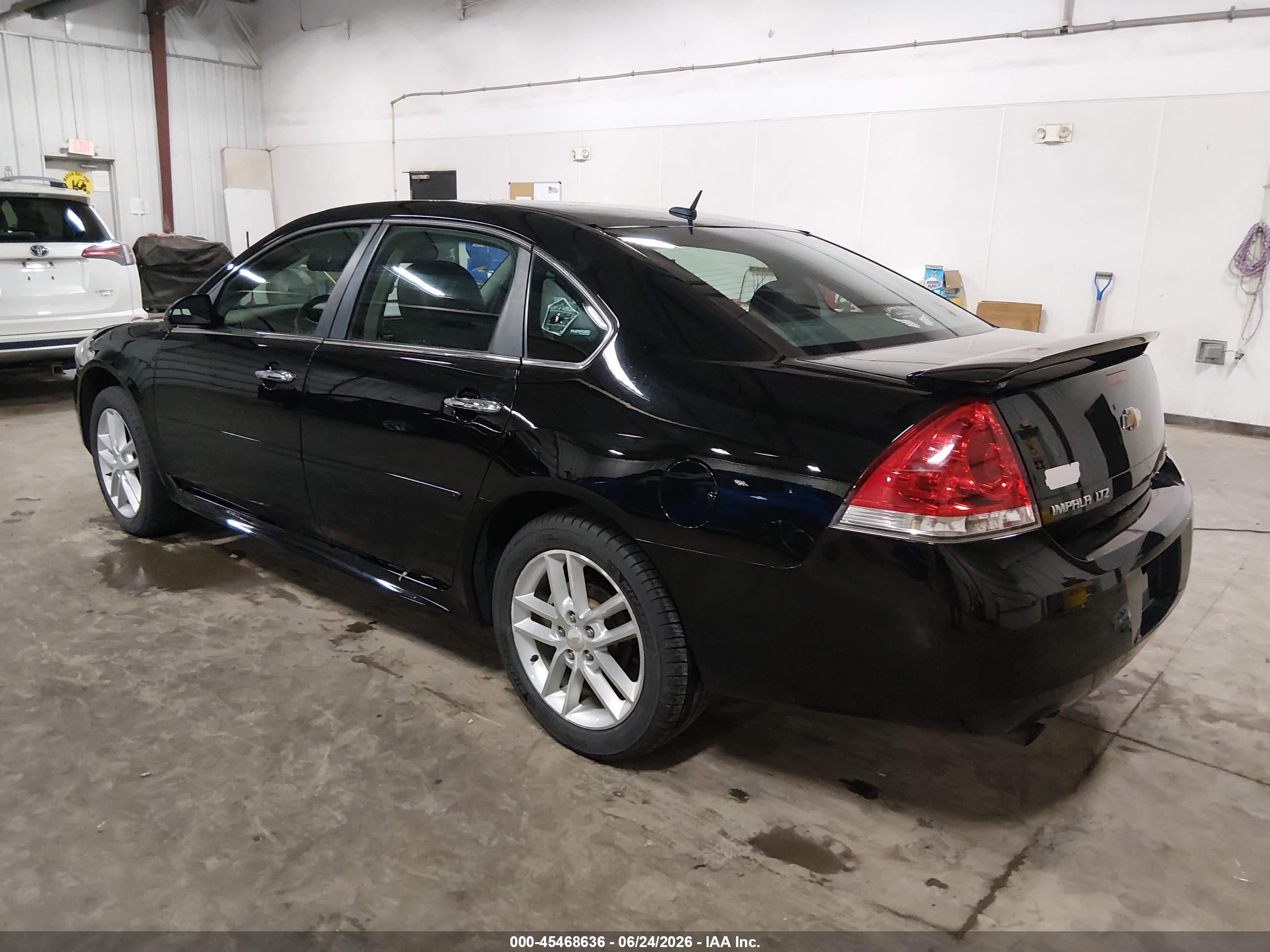 2014 Chevrolet Impala Limited Ltz Black vin: 2G1WC5E39E1115007