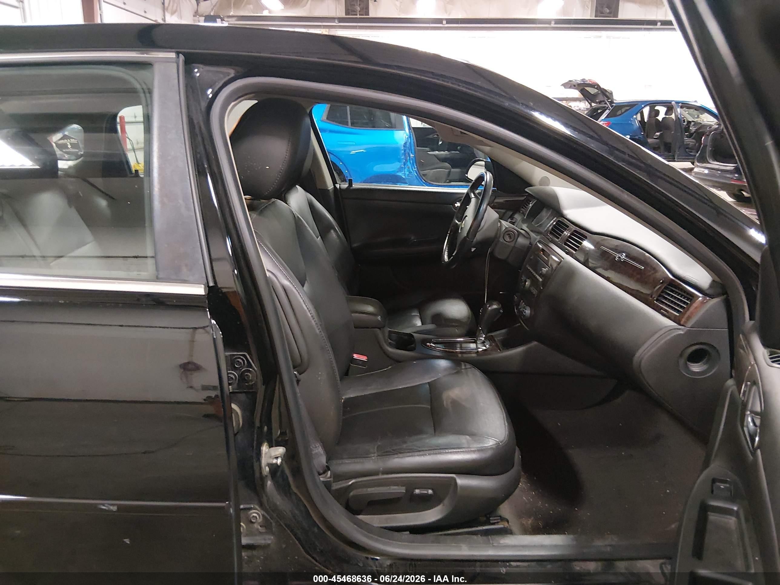 2014 Chevrolet Impala Limited Ltz Black vin: 2G1WC5E39E1115007