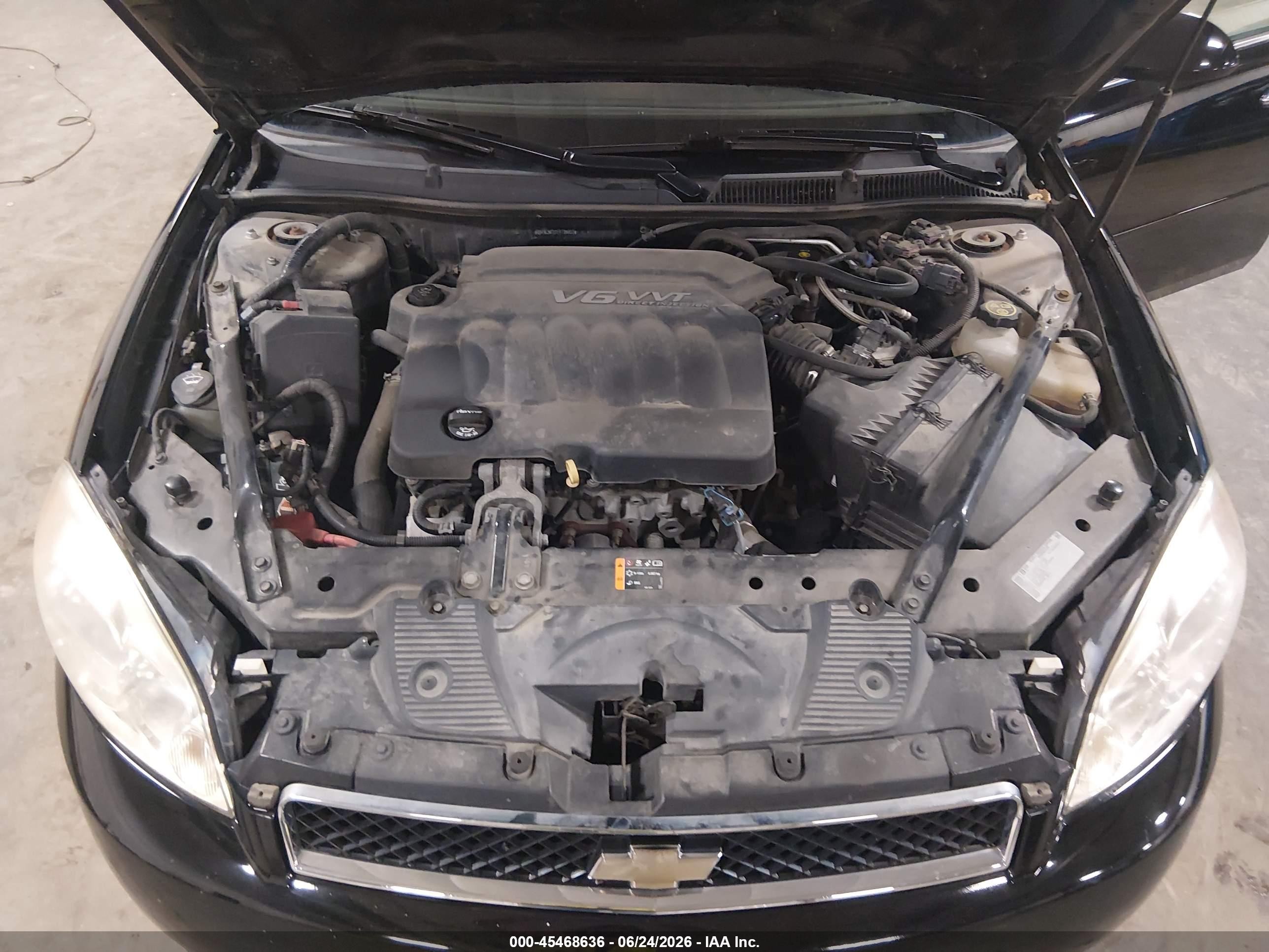 2014 Chevrolet Impala Limited Ltz Black vin: 2G1WC5E39E1115007