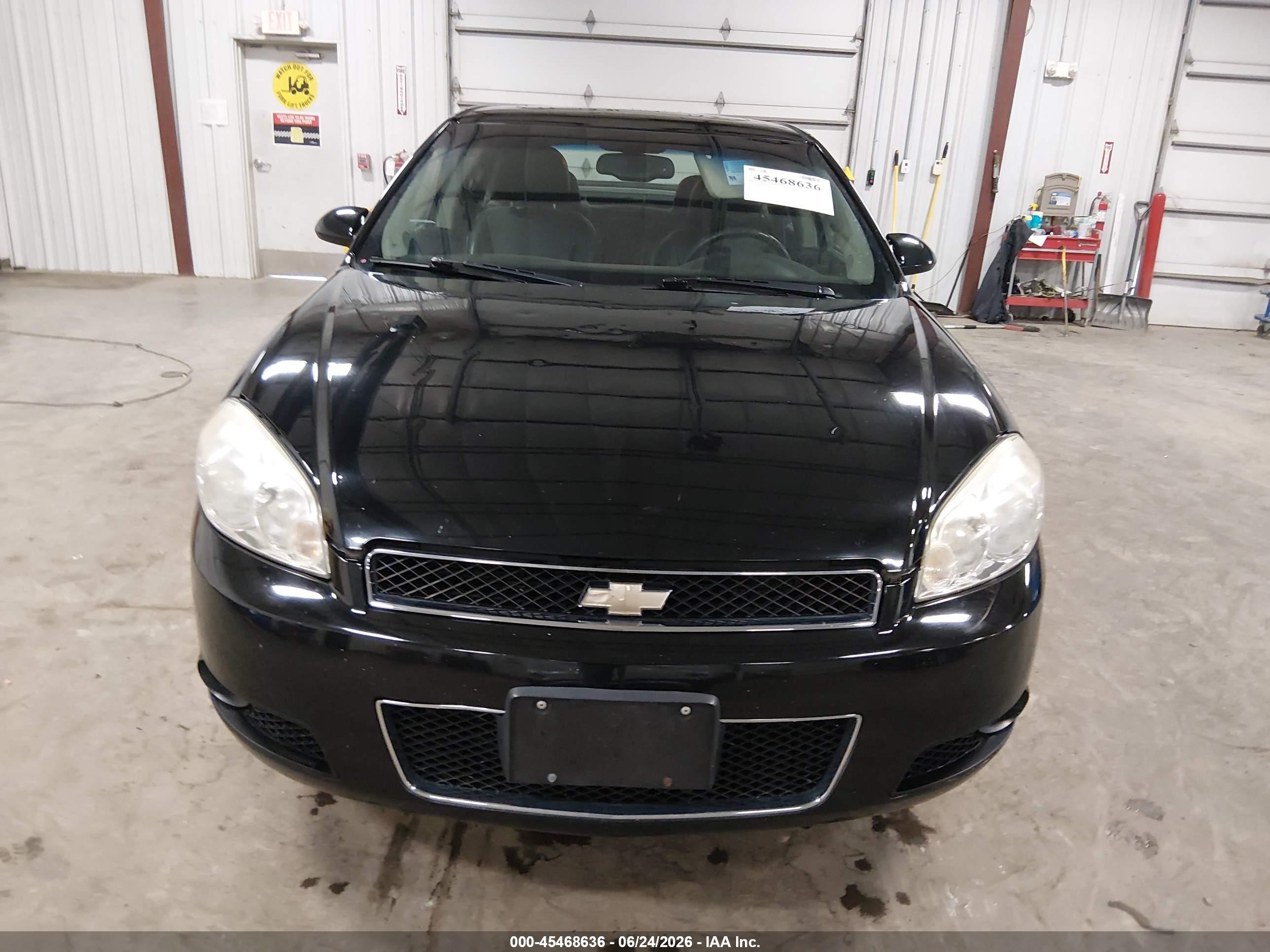 2014 Chevrolet Impala Limited Ltz Black vin: 2G1WC5E39E1115007
