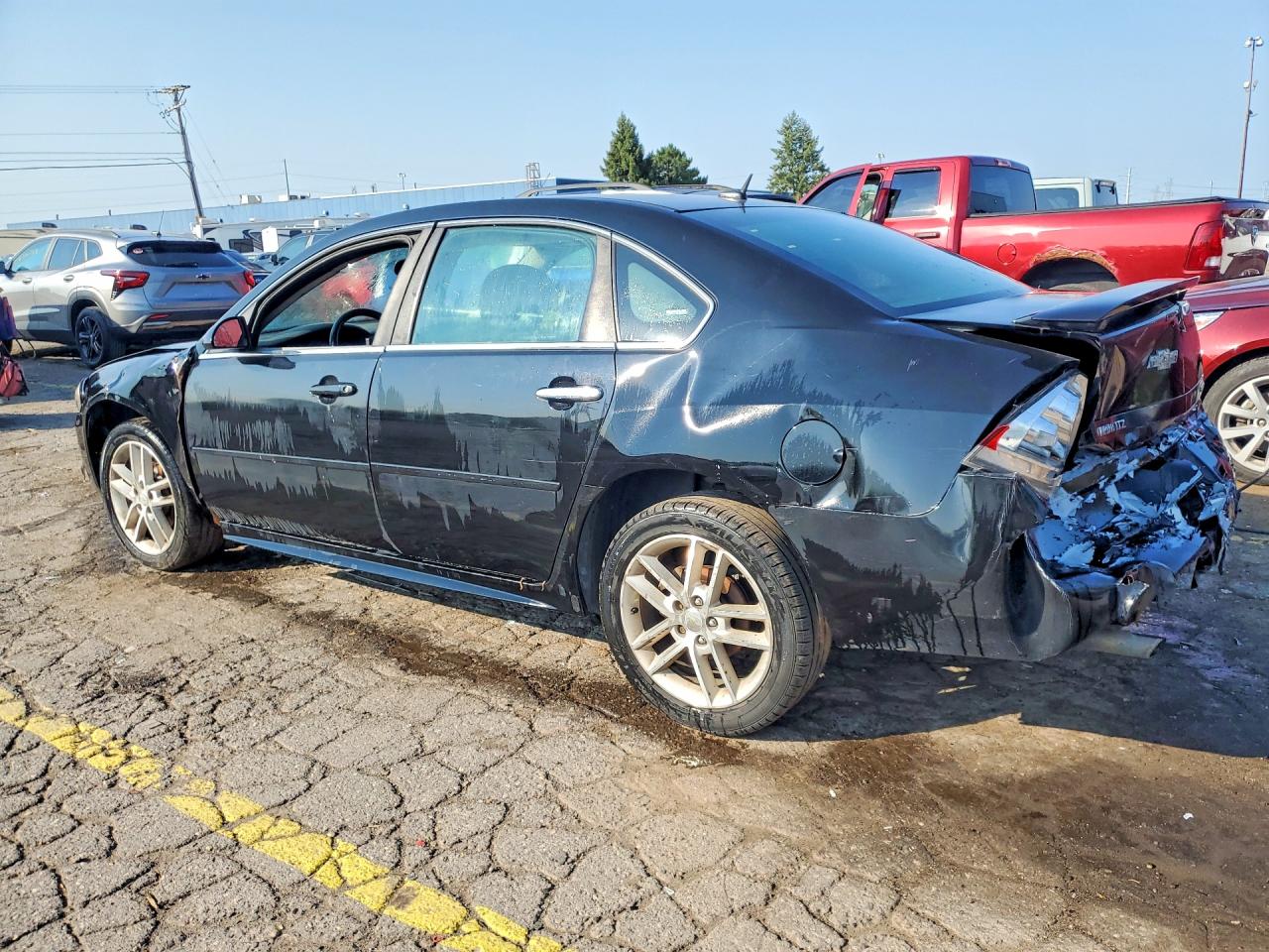 2014 Chevrolet Impala Limited Ltz Black vin: 2G1WC5E39E1159668
