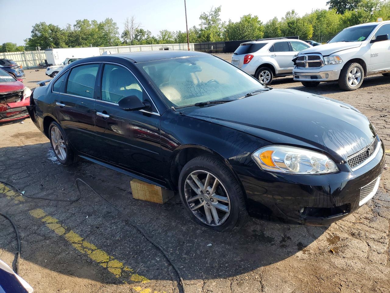 2014 Chevrolet Impala Limited Ltz Black vin: 2G1WC5E39E1159668