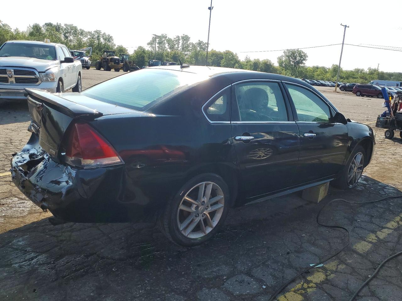 2014 Chevrolet Impala Limited Ltz Black vin: 2G1WC5E39E1159668