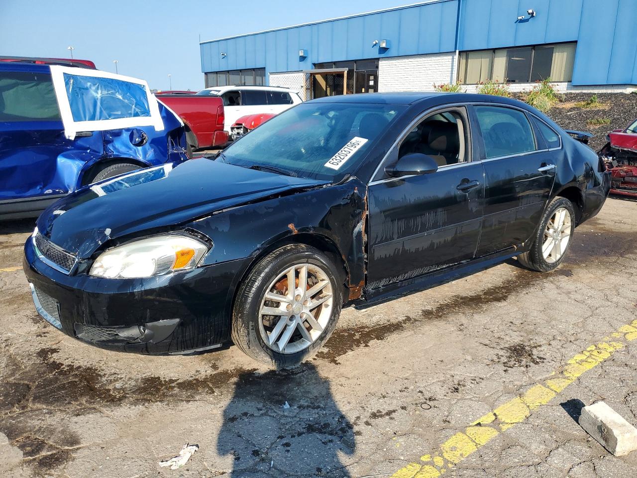 2014 Chevrolet Impala Limited Ltz Black vin: 2G1WC5E39E1159668
