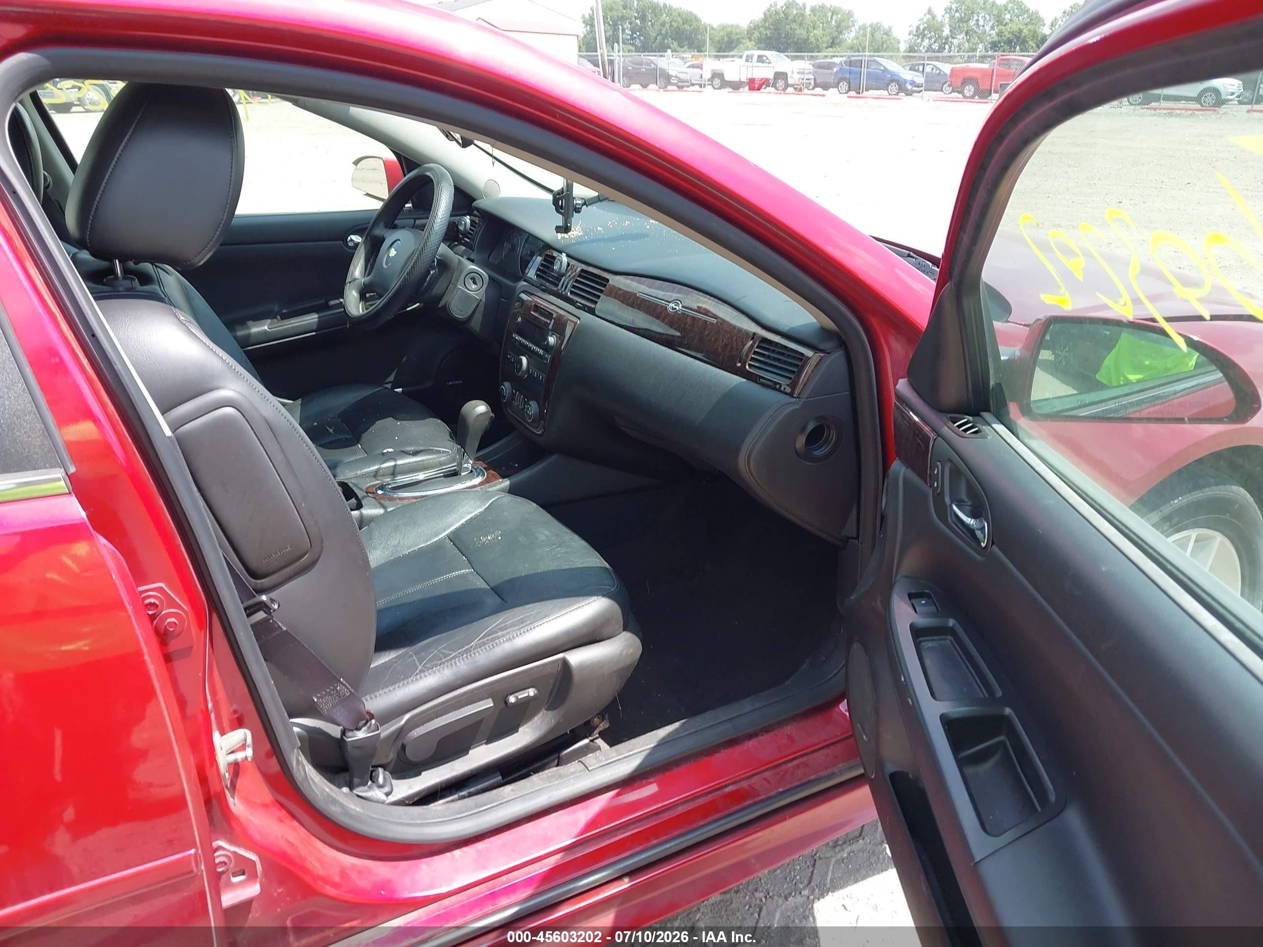 2015 Chevrolet Impala Limited Ltz Red vin: 2G1WC5E39F1123108