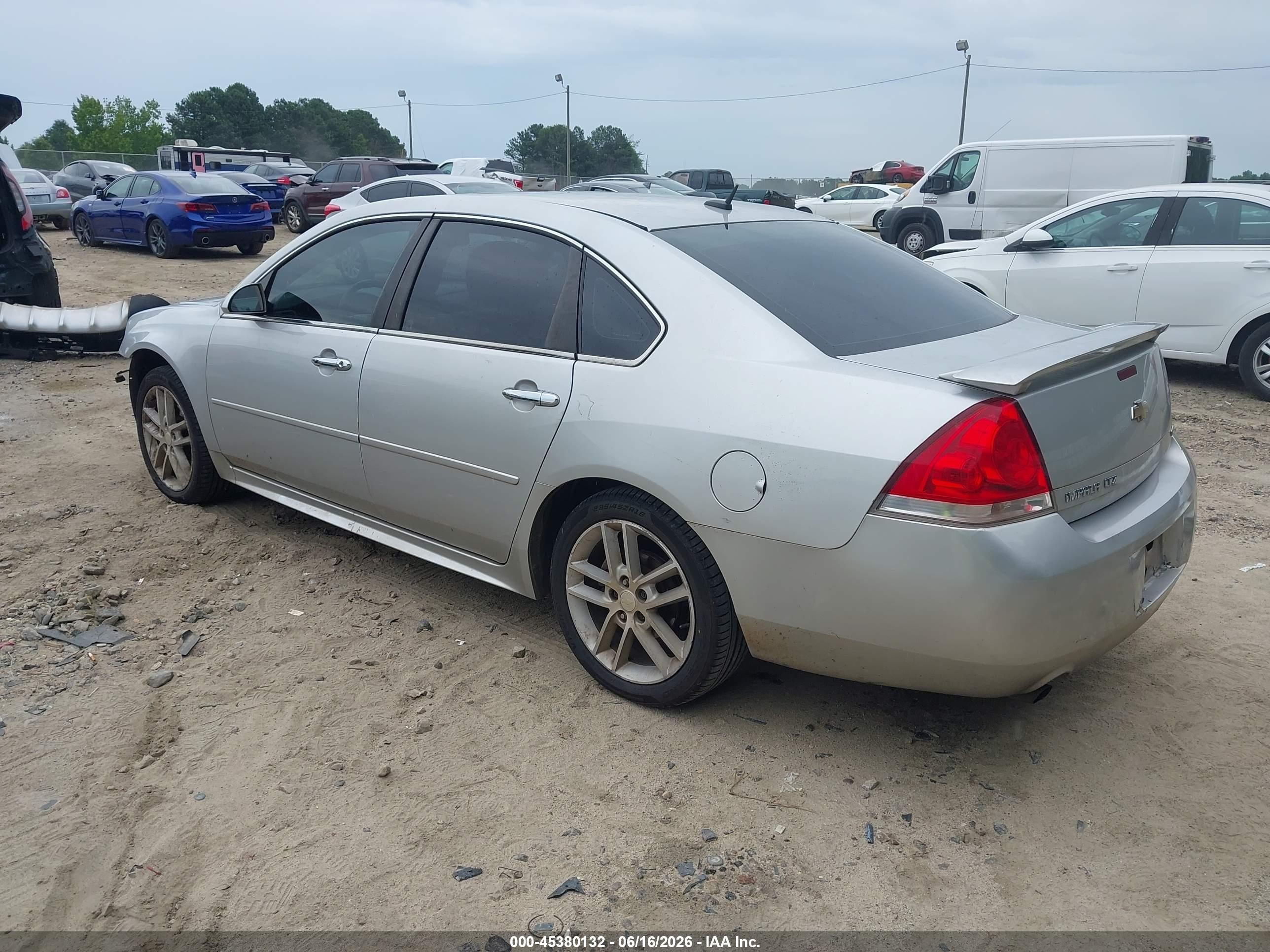 2015 Chevrolet Impala Limited Ltz Silver vin: 2G1WC5E39F1135890