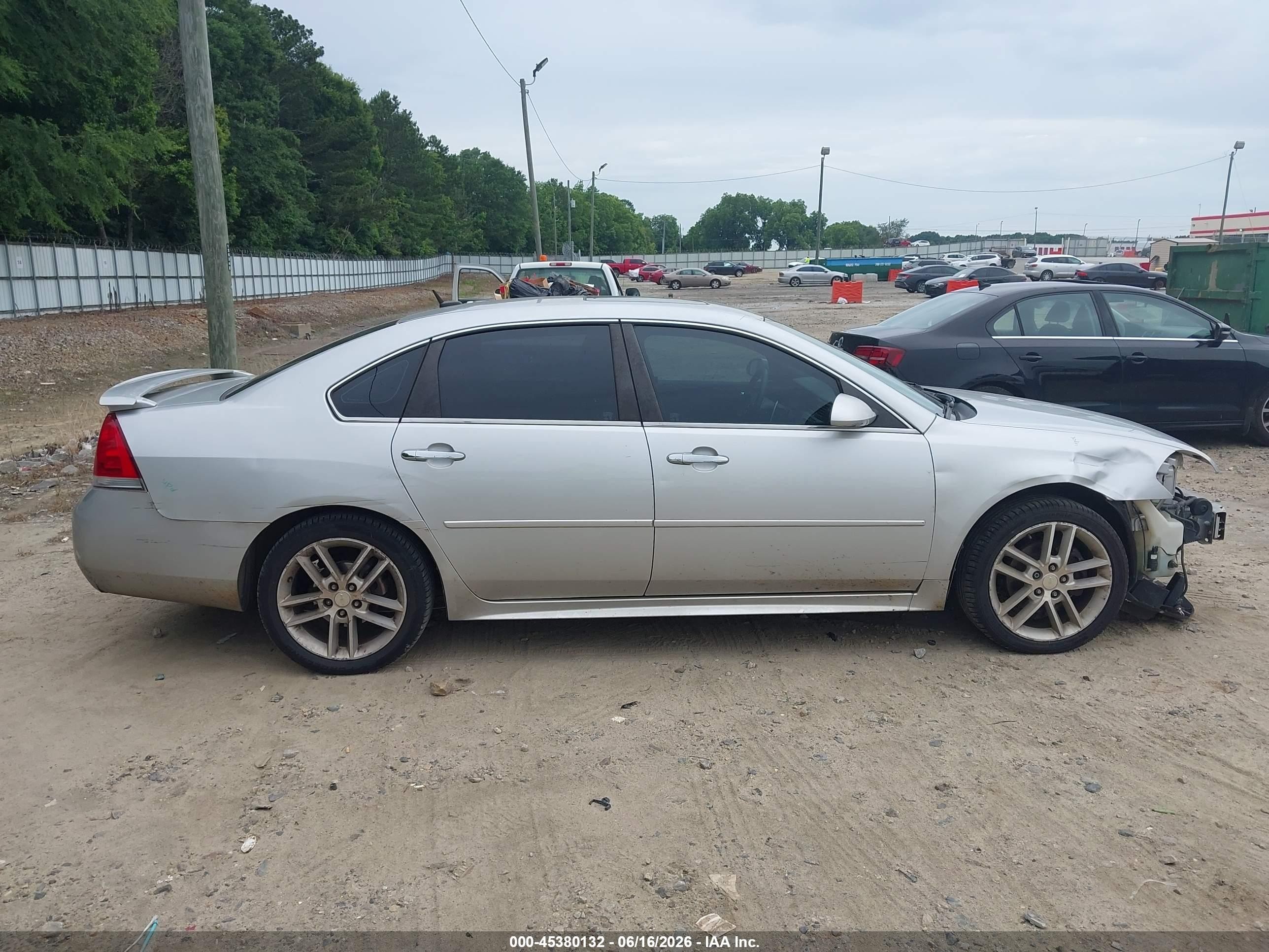 2015 Chevrolet Impala Limited Ltz Silver vin: 2G1WC5E39F1135890