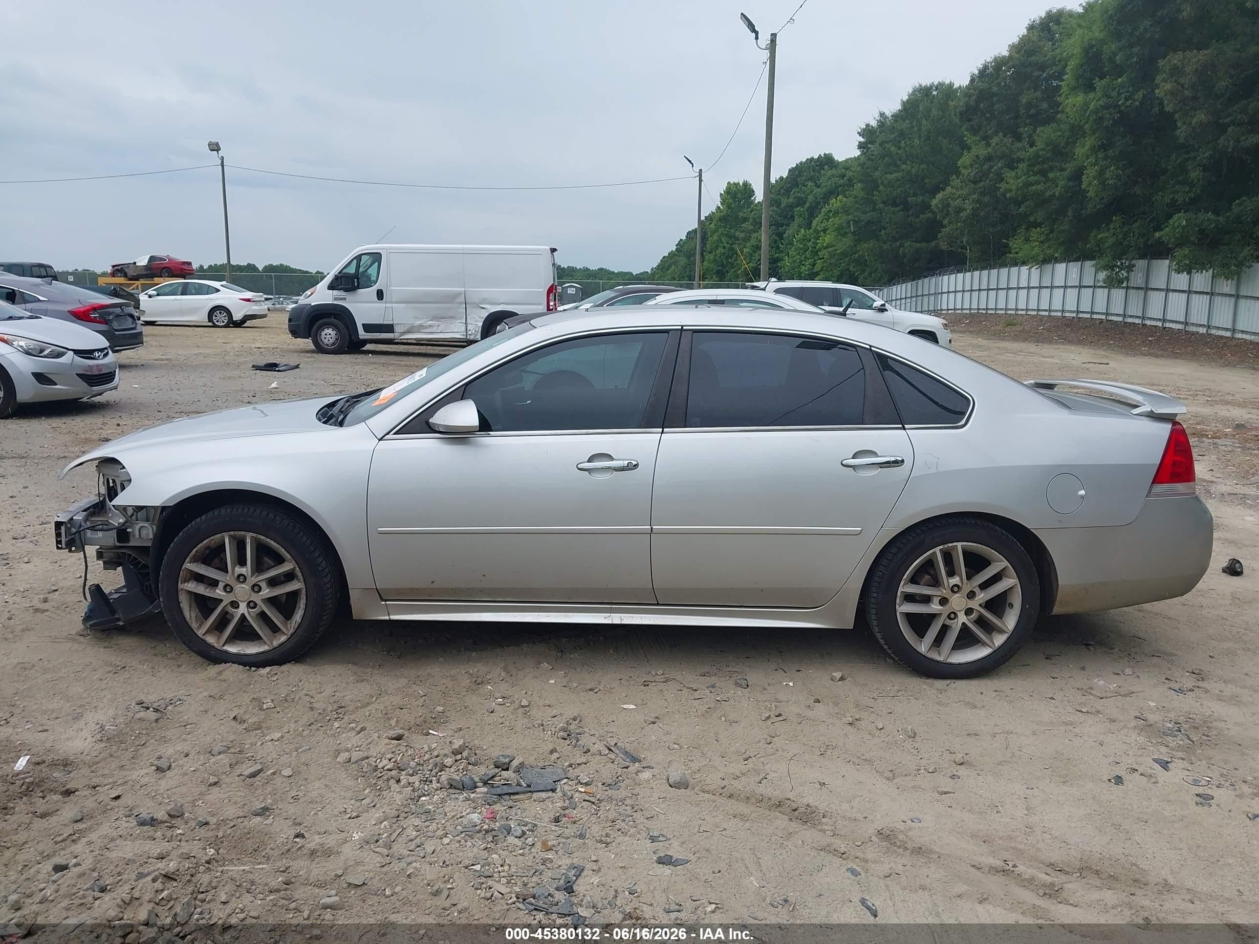 2015 Chevrolet Impala Limited Ltz Silver vin: 2G1WC5E39F1135890