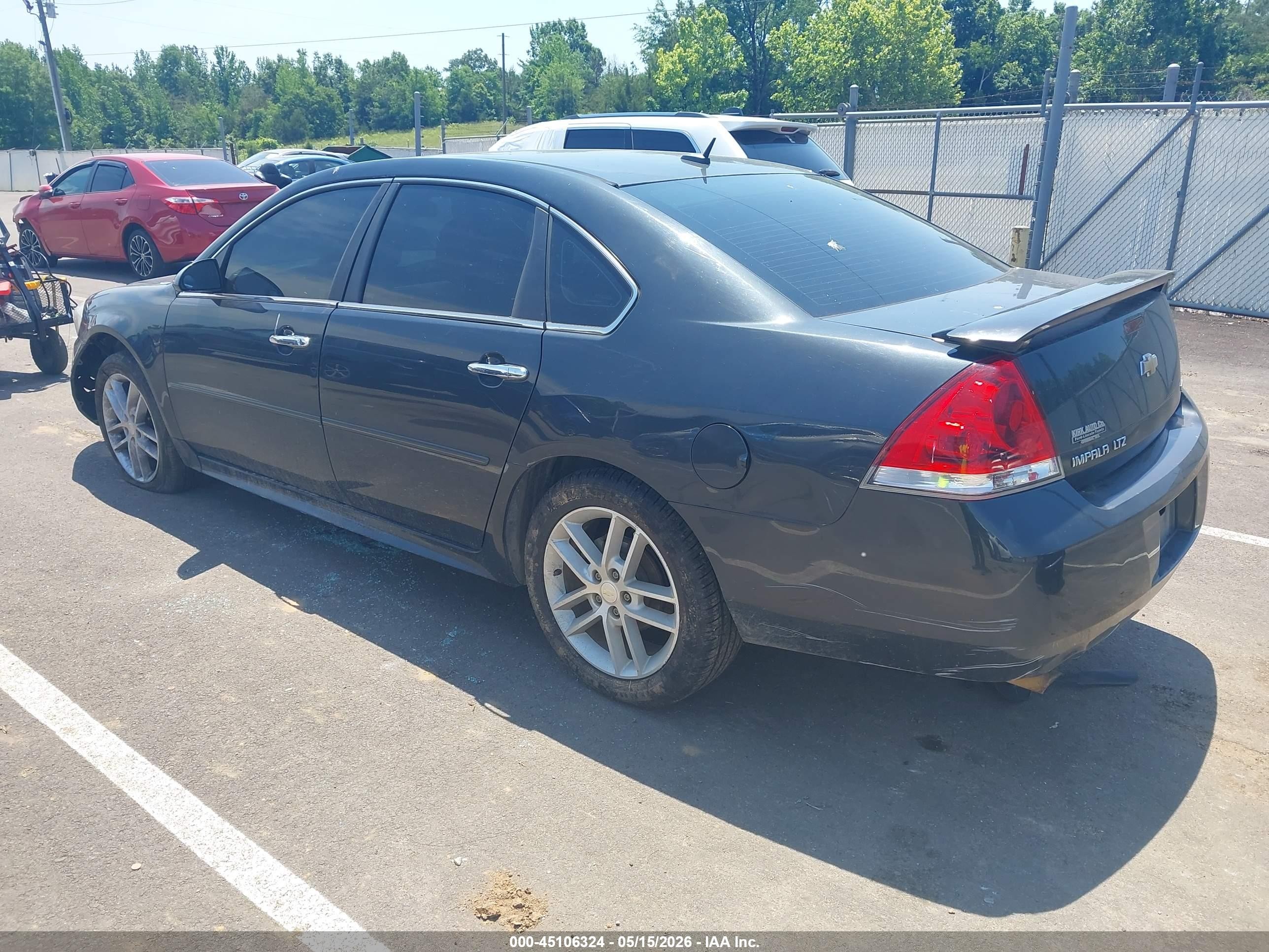 2015 Chevrolet Impala Limited Ltz Gray vin: 2G1WC5E39F1139079