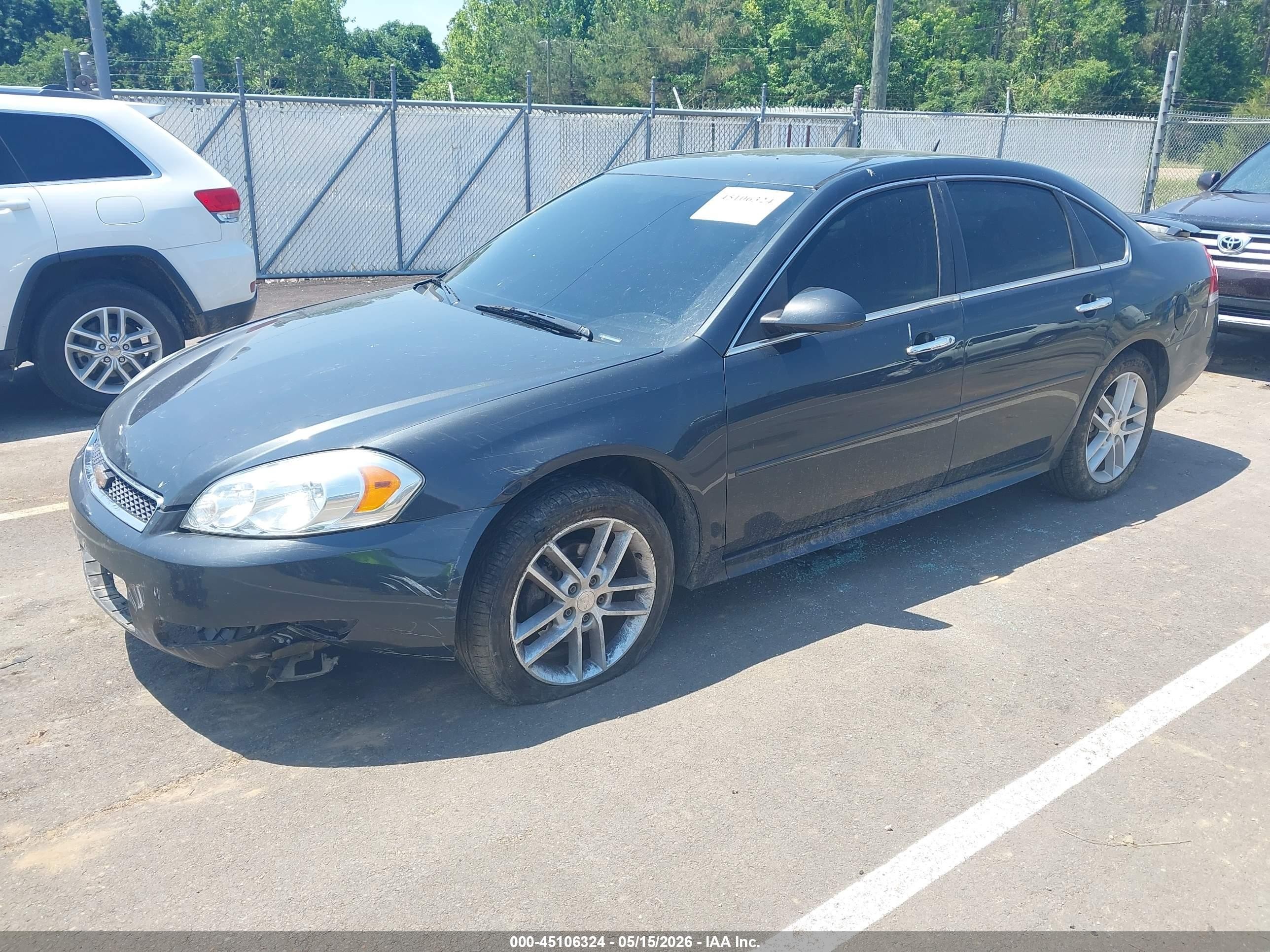 2015 Chevrolet Impala Limited Ltz Gray vin: 2G1WC5E39F1139079