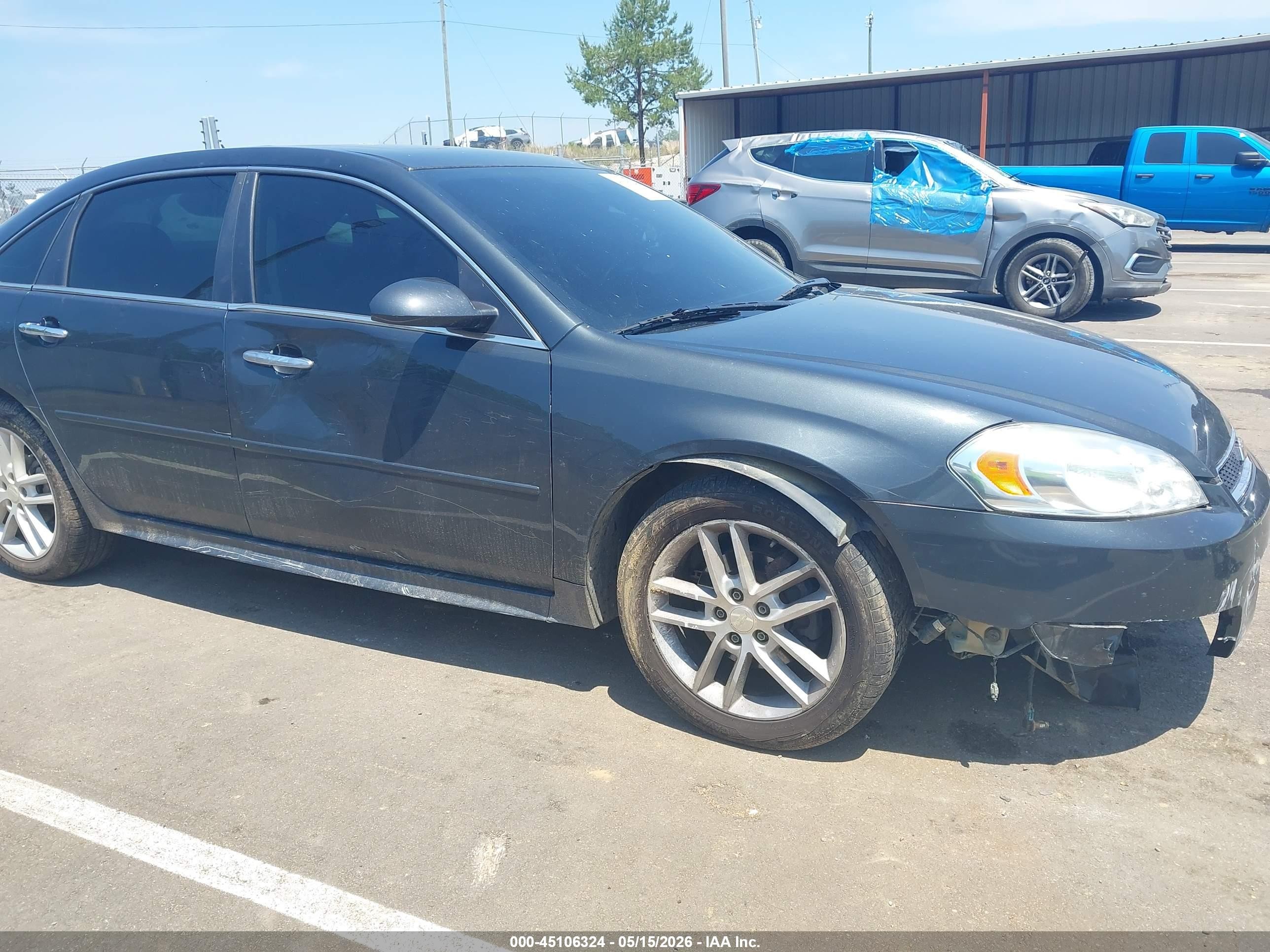 2015 Chevrolet Impala Limited Ltz Gray vin: 2G1WC5E39F1139079