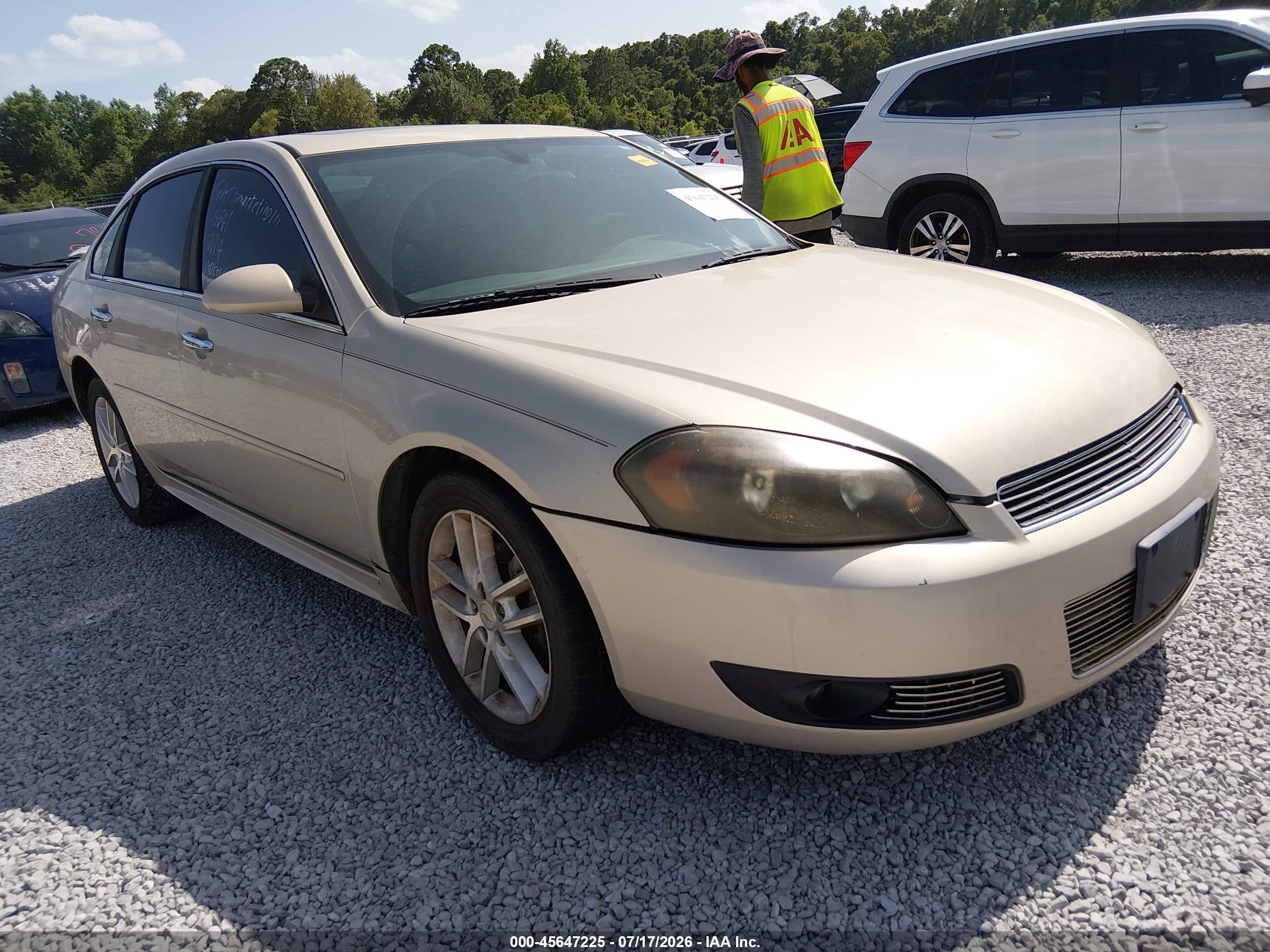 2012 Chevrolet Impala Ltz Gold vin: 2G1WC5E3XC1114641