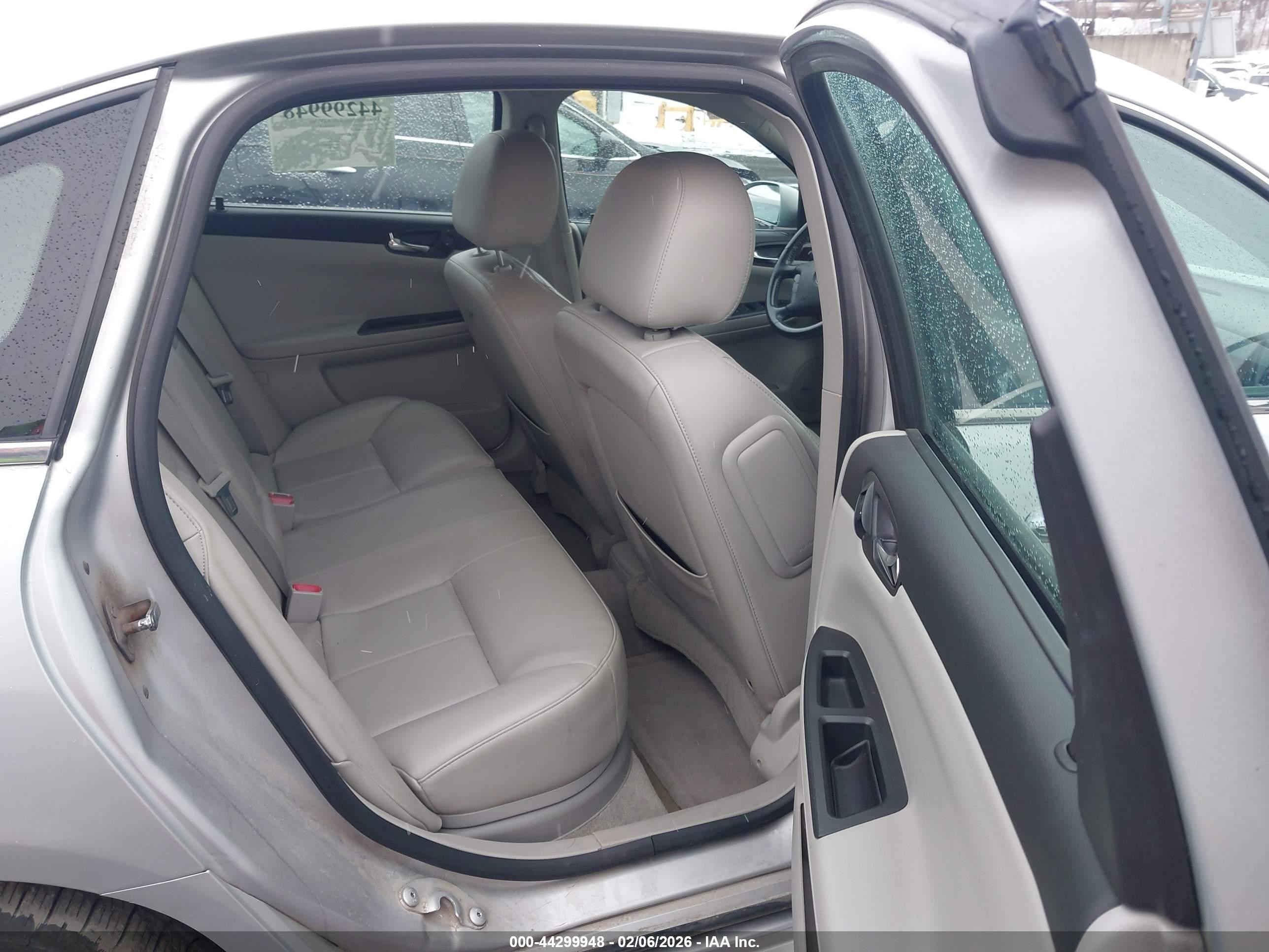 2012 Chevrolet Impala Ltz Silver vin: 2G1WC5E3XC1226808