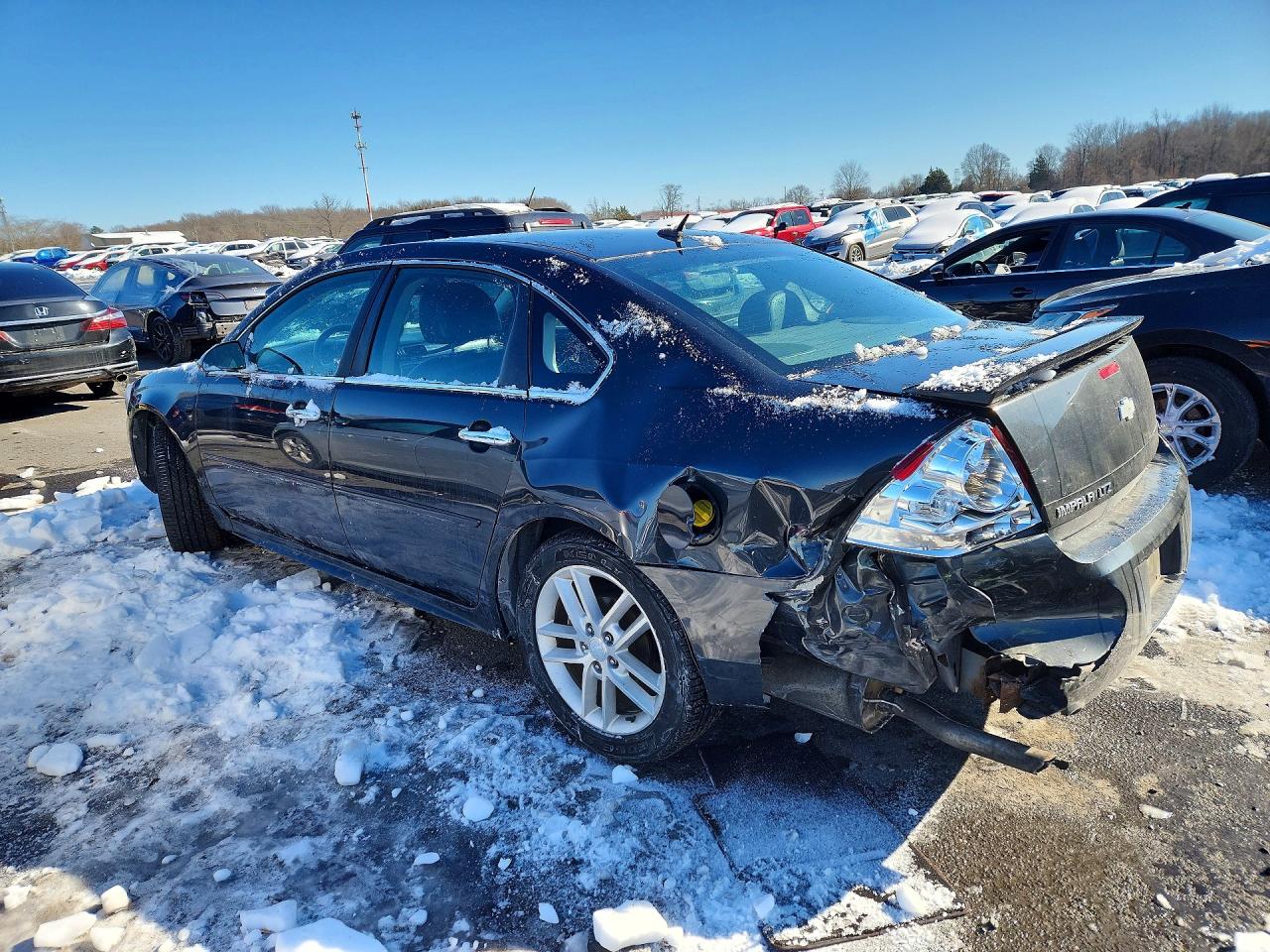 2013 Chevrolet Impala Ltz Gray vin: 2G1WC5E3XD1160567