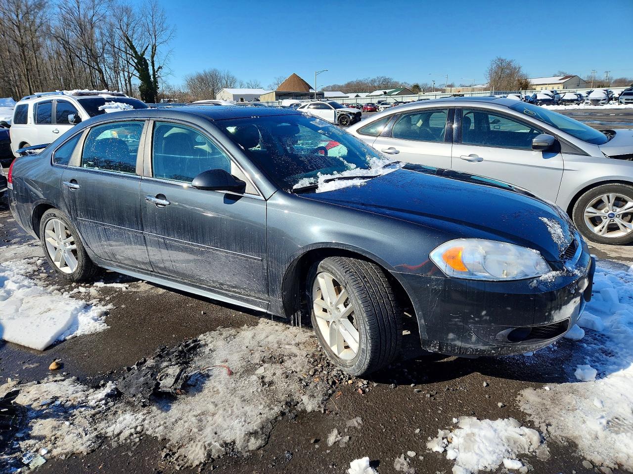 2013 Chevrolet Impala Ltz Gray vin: 2G1WC5E3XD1160567