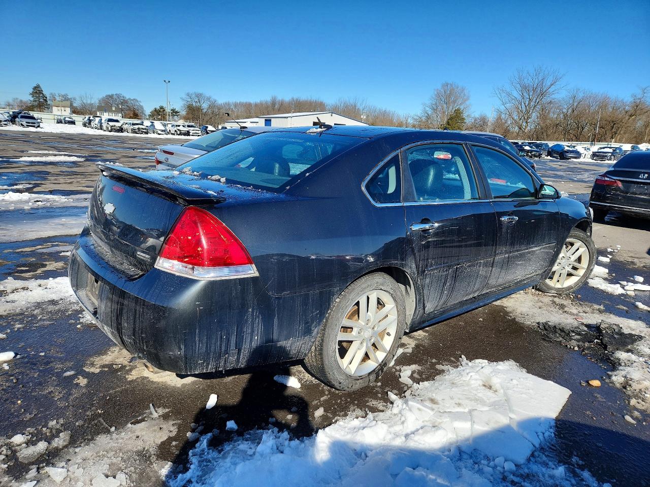 2013 Chevrolet Impala Ltz Gray vin: 2G1WC5E3XD1160567