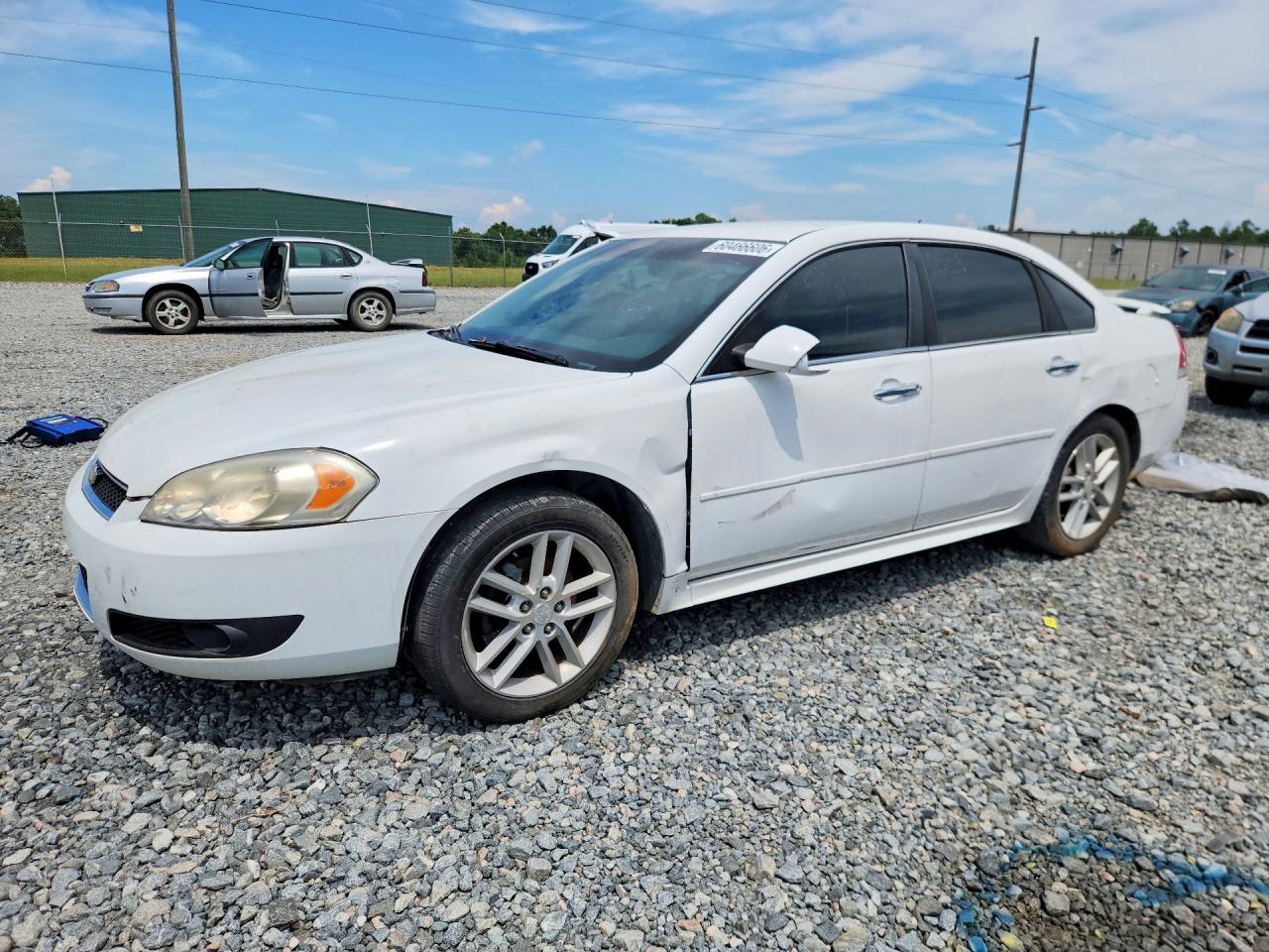 2013 Chevrolet Impala Ltz White vin: 2G1WC5E3XD1165994