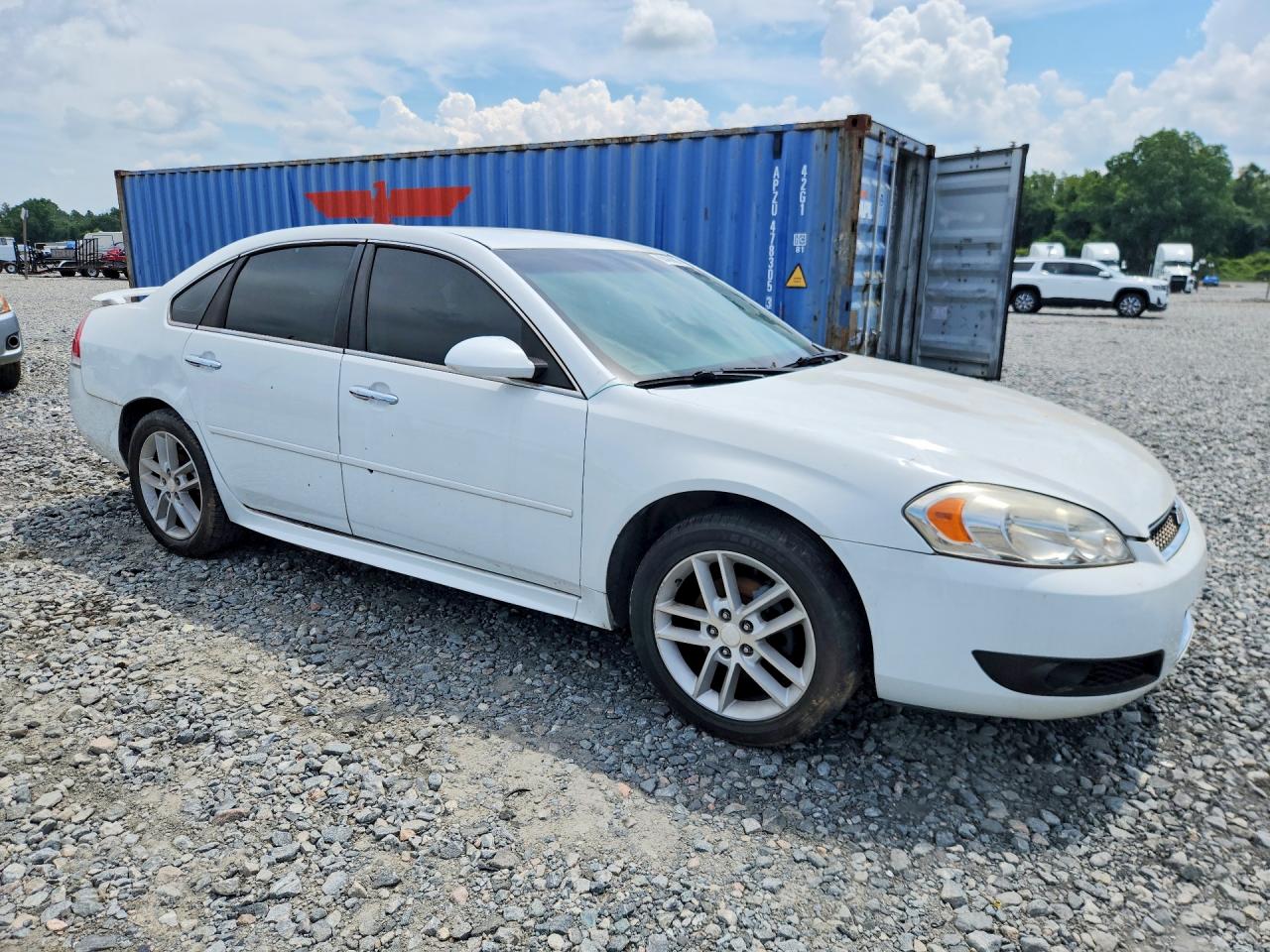 2013 Chevrolet Impala Ltz White vin: 2G1WC5E3XD1165994