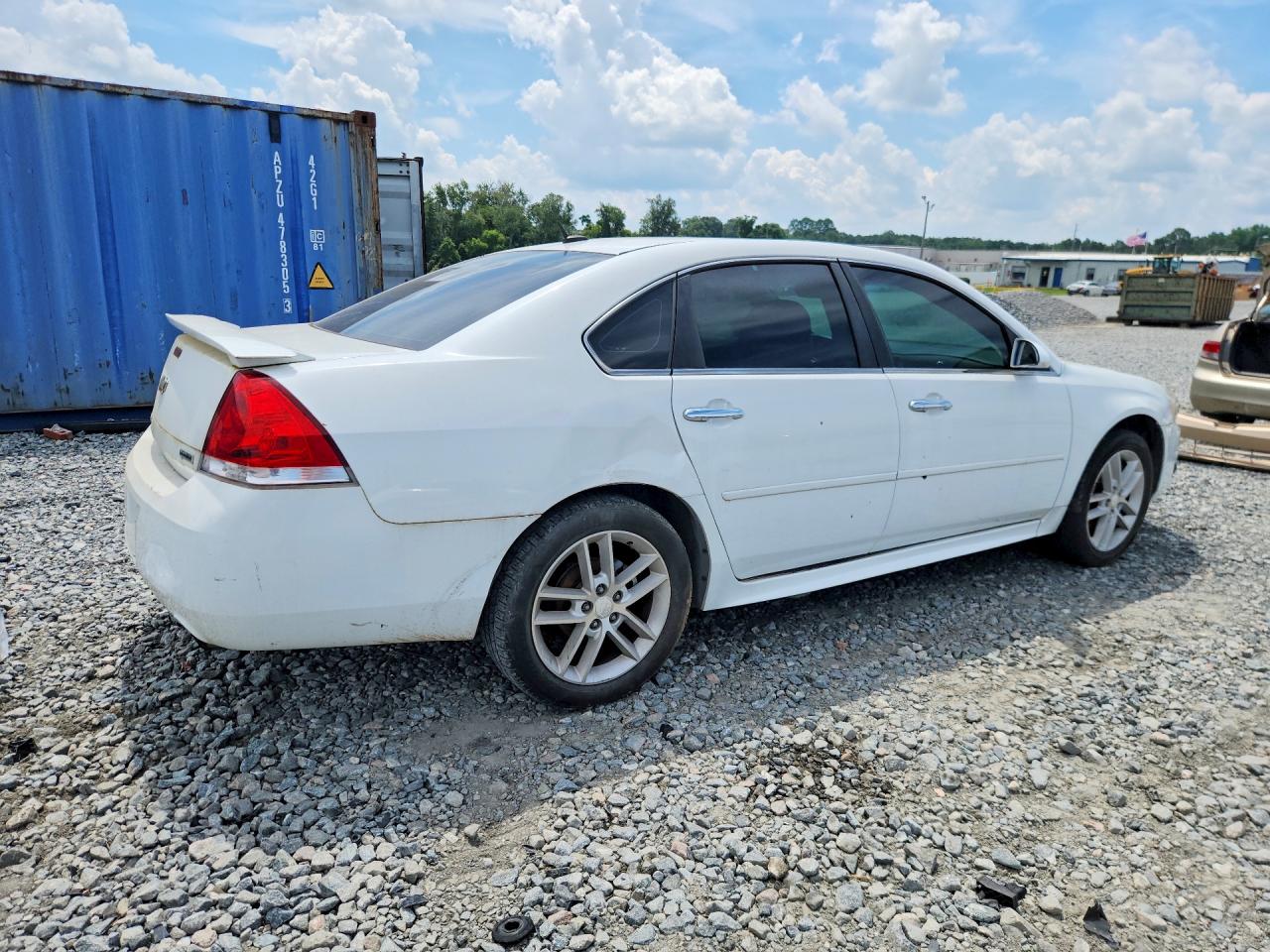 2013 Chevrolet Impala Ltz White vin: 2G1WC5E3XD1165994