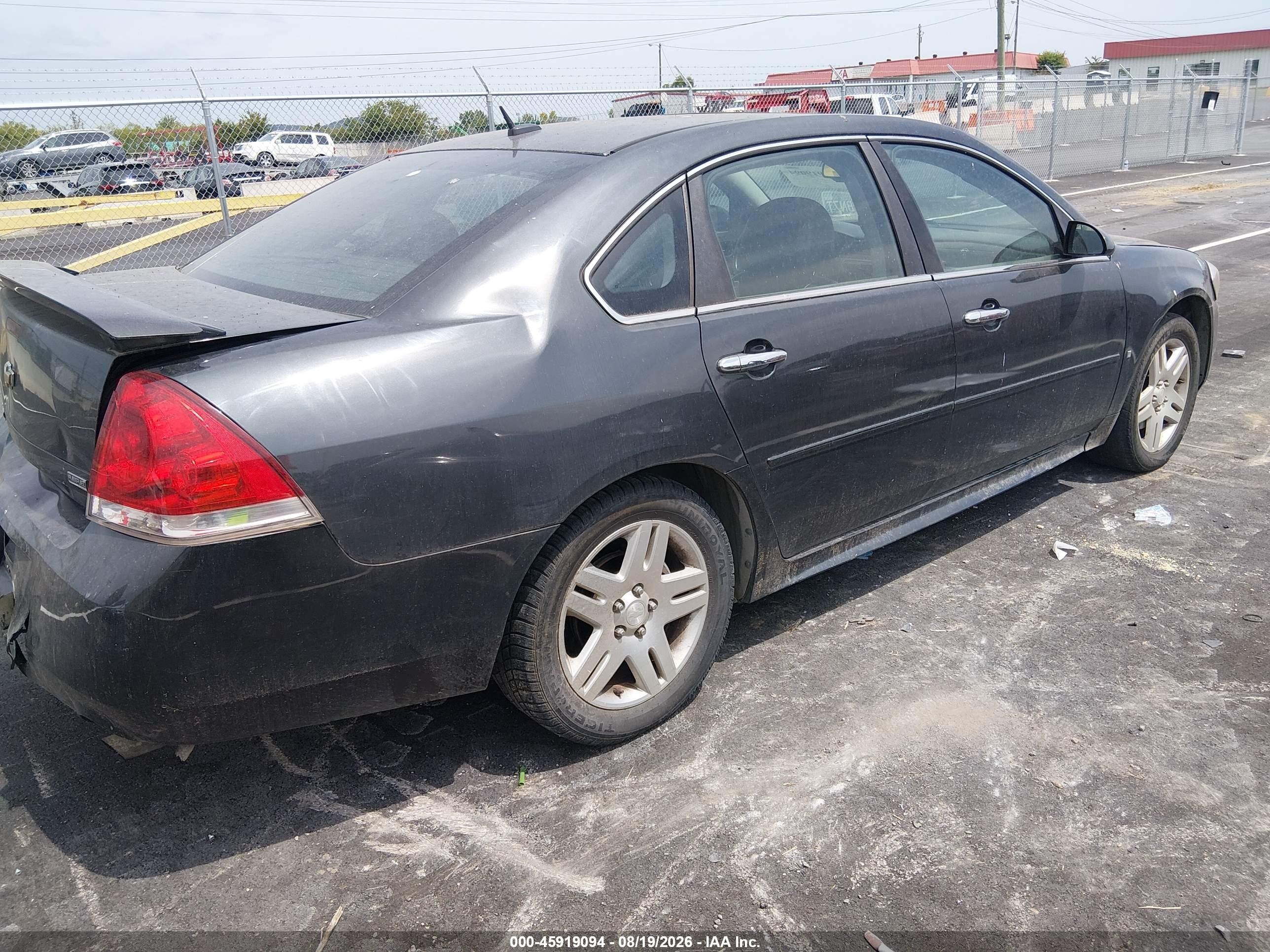 2013 Chevrolet Impala Ltz Gray vin: 2G1WC5E3XD1172377