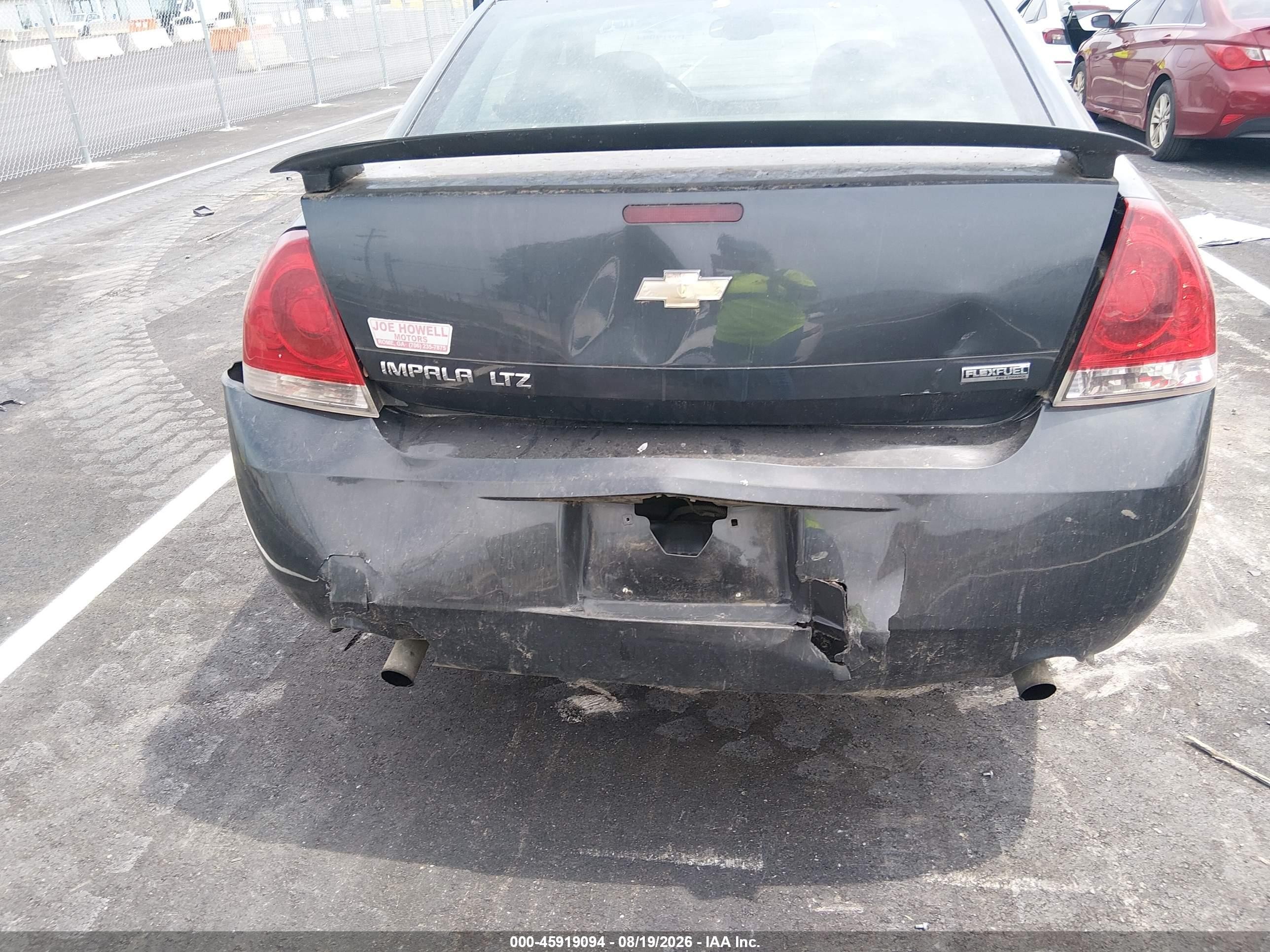 2013 Chevrolet Impala Ltz Gray vin: 2G1WC5E3XD1172377