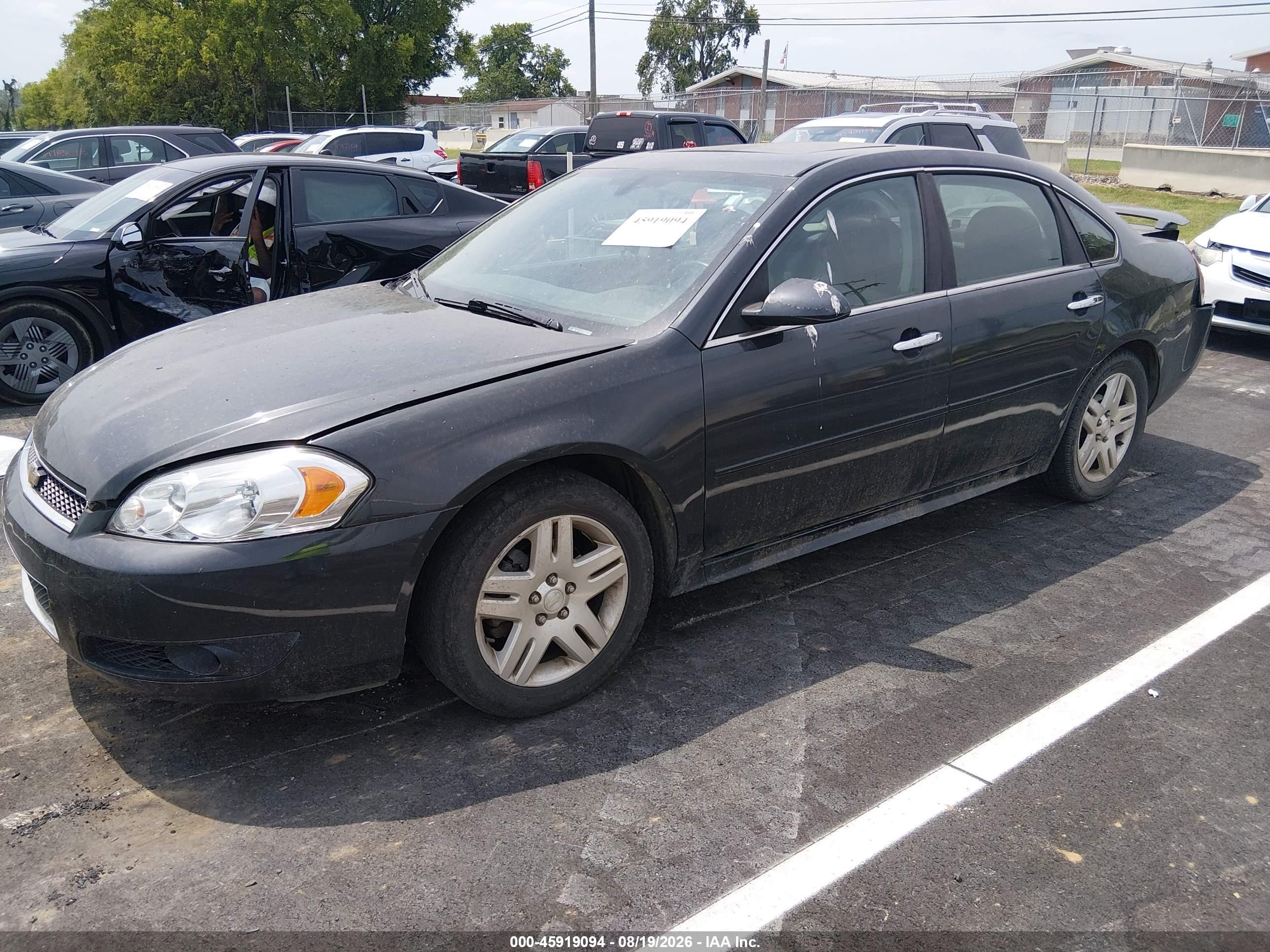 2013 Chevrolet Impala Ltz Gray vin: 2G1WC5E3XD1172377