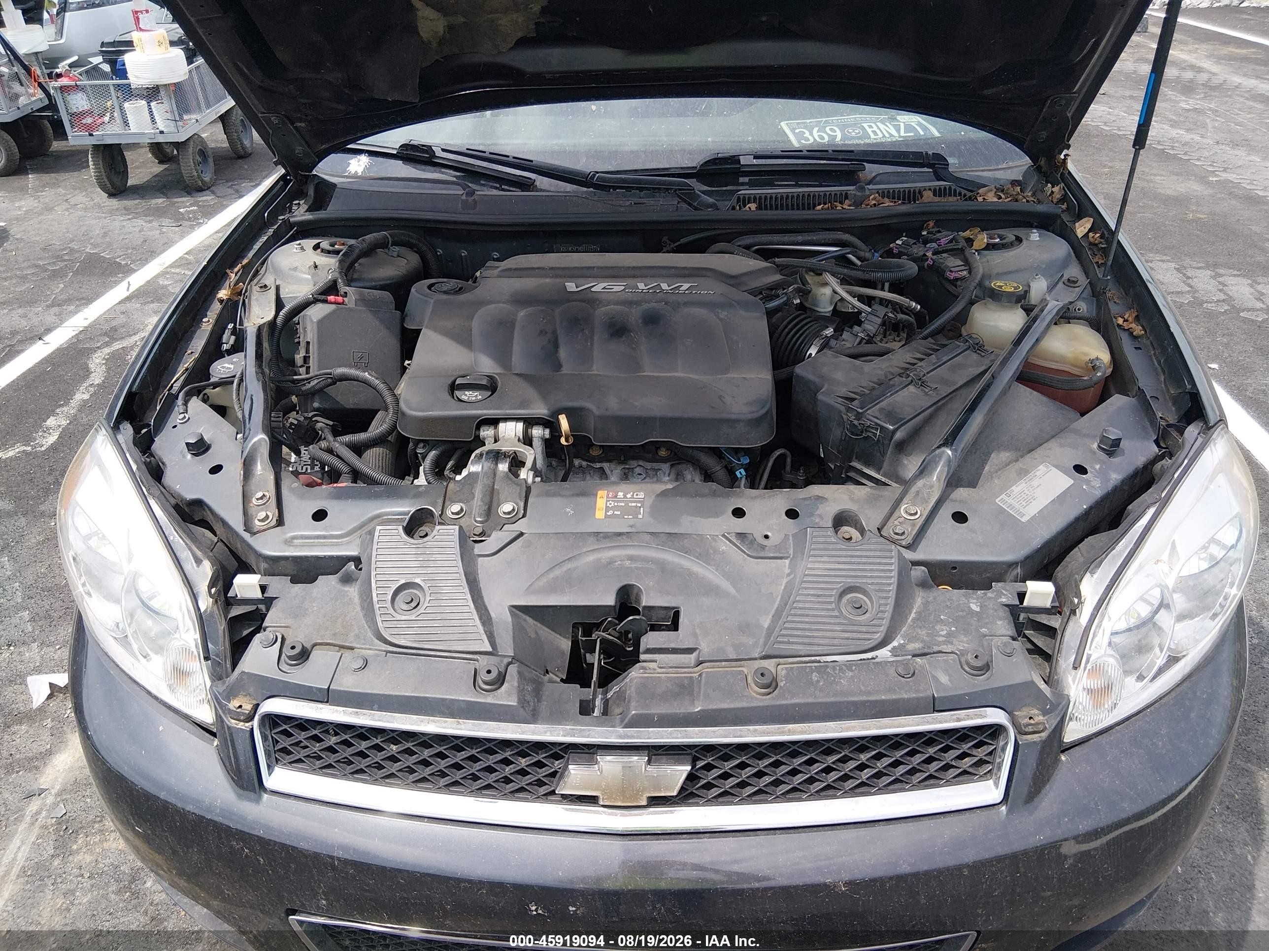 2013 Chevrolet Impala Ltz Gray vin: 2G1WC5E3XD1172377