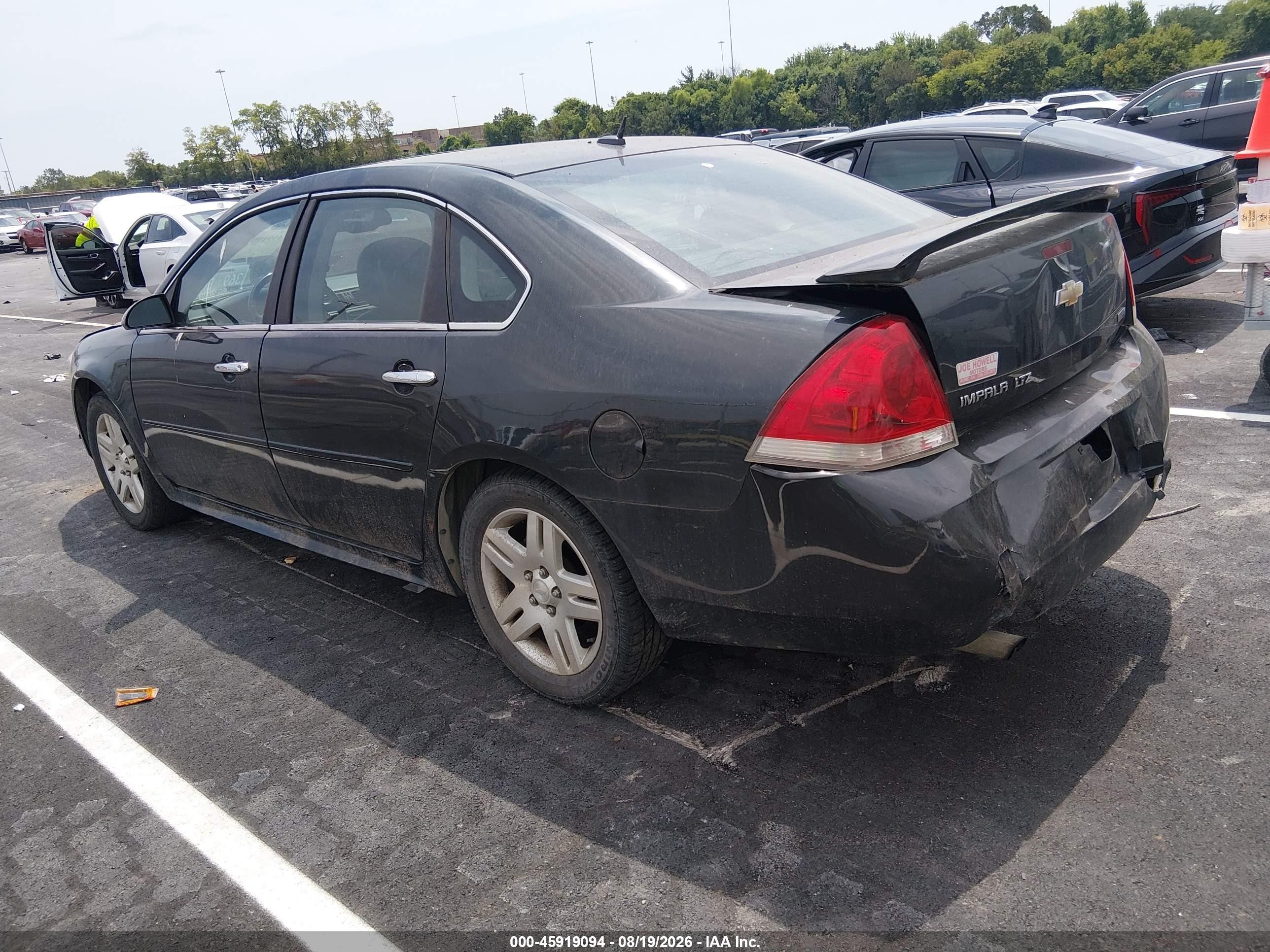 2013 Chevrolet Impala Ltz Gray vin: 2G1WC5E3XD1172377