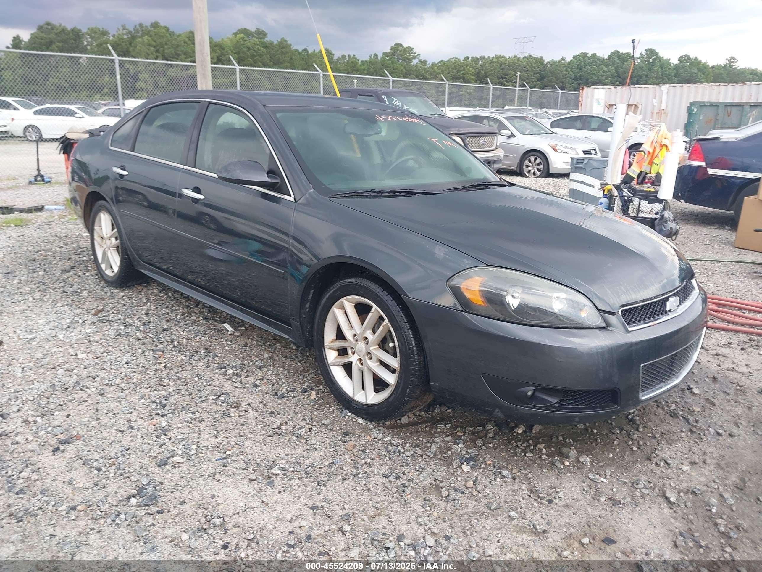 2013 Chevrolet Impala Ltz Black vin: 2G1WC5E3XD1186330