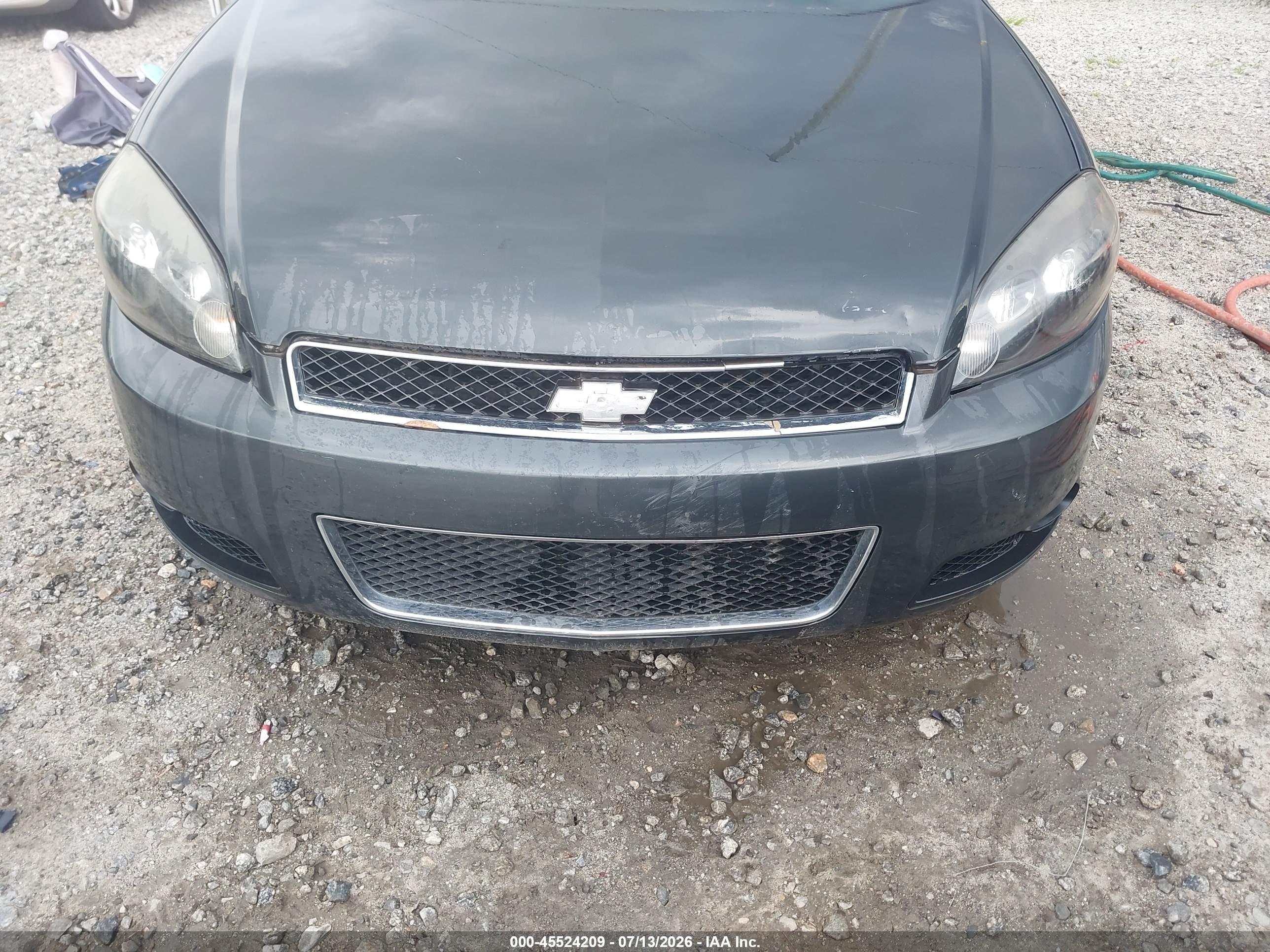 2013 Chevrolet Impala Ltz Black vin: 2G1WC5E3XD1186330