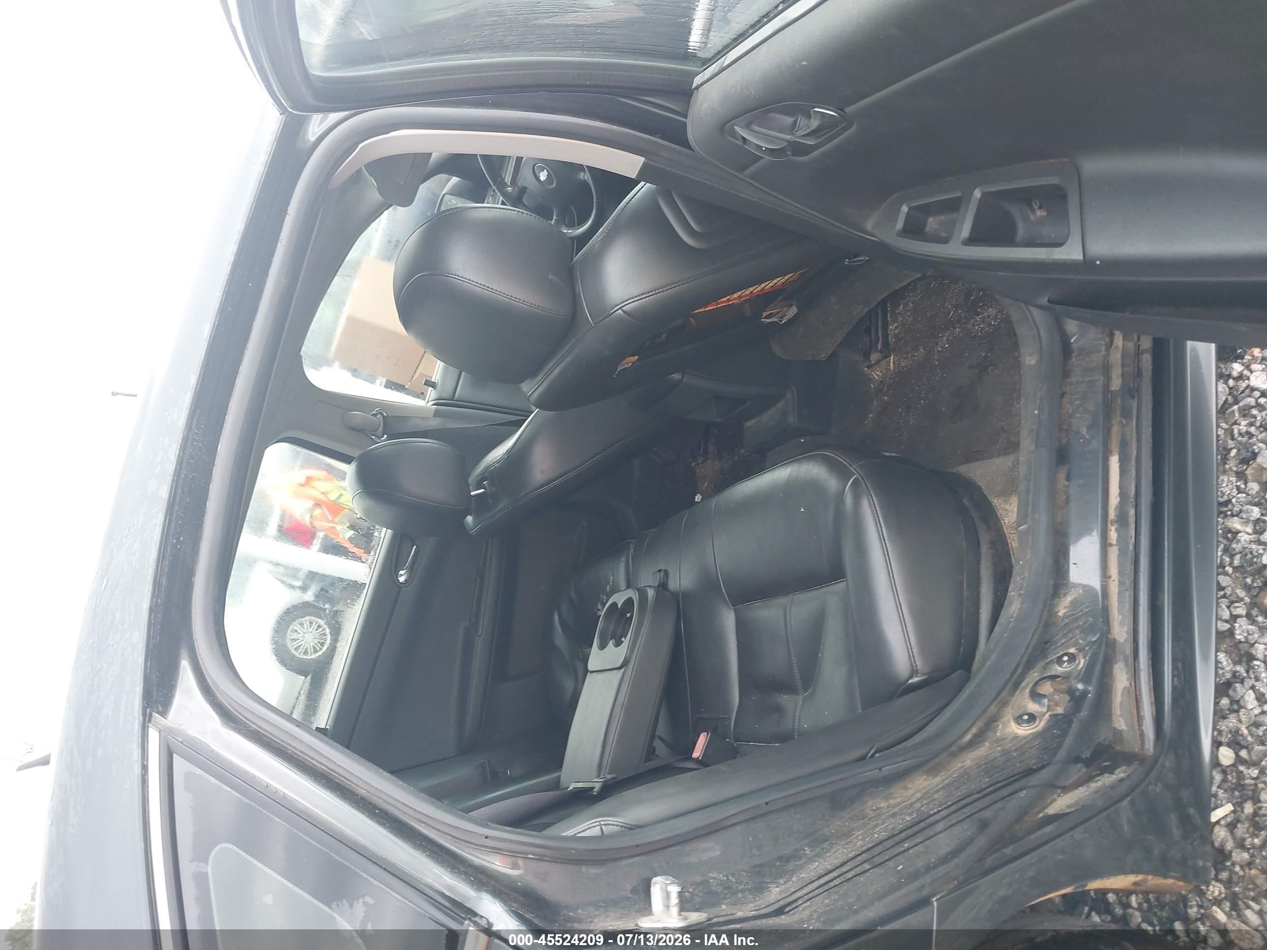 2013 Chevrolet Impala Ltz Black vin: 2G1WC5E3XD1186330