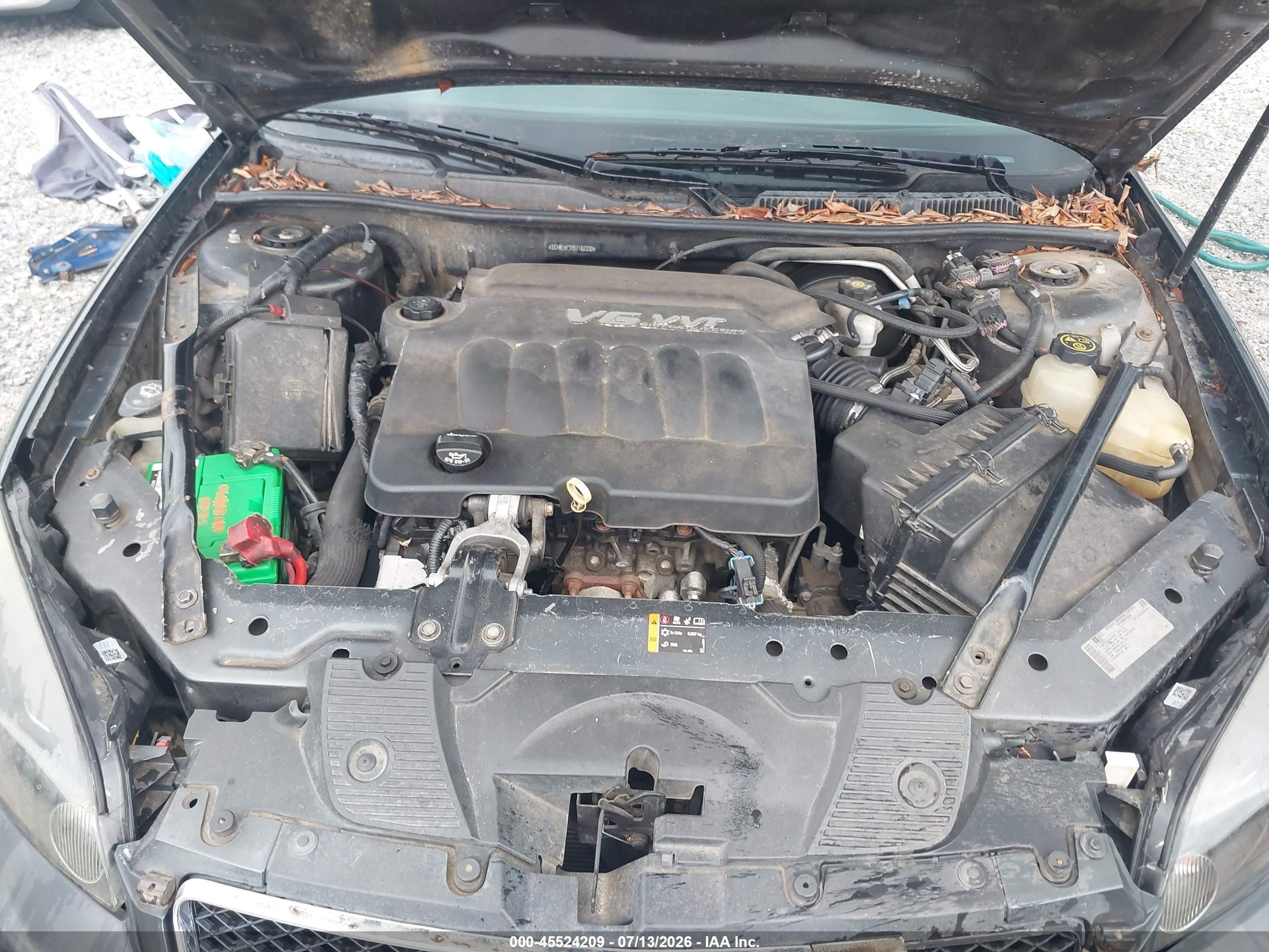 2013 Chevrolet Impala Ltz Black vin: 2G1WC5E3XD1186330