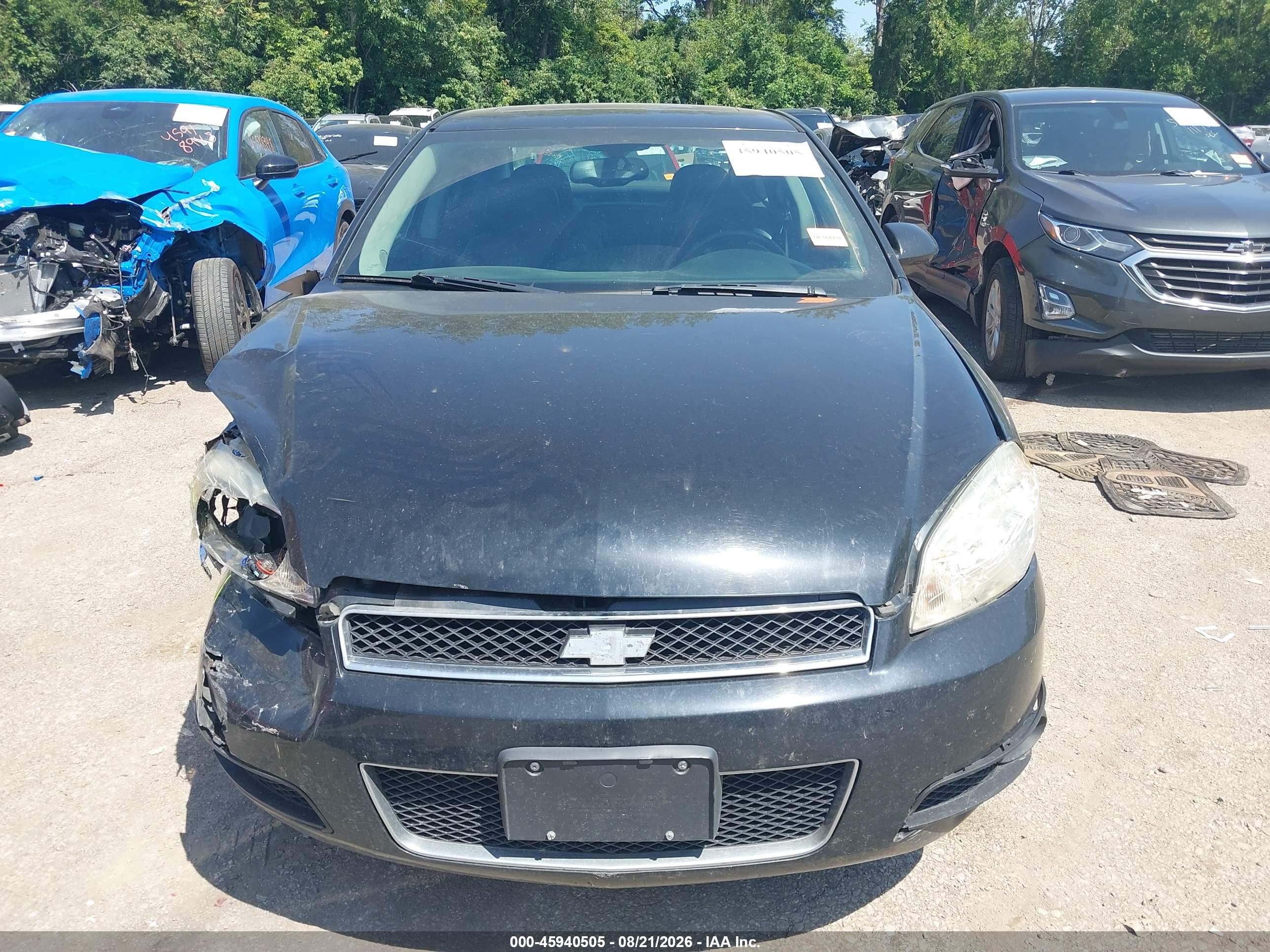 2013 Chevrolet Impala Ltz Черный vin: 2G1WC5E3XD1214871