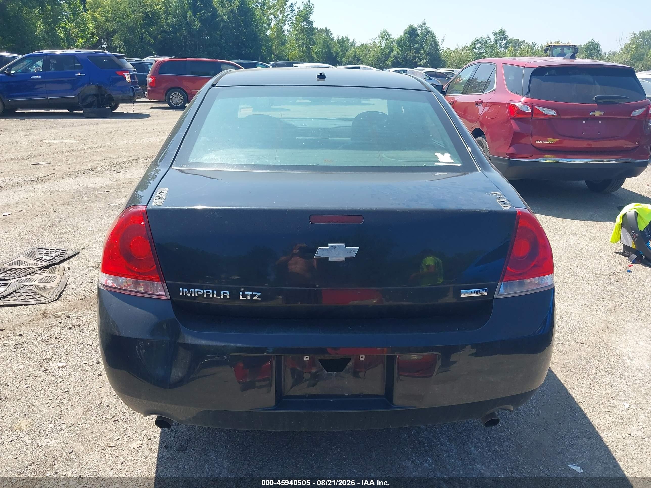 2013 Chevrolet Impala Ltz Черный vin: 2G1WC5E3XD1214871