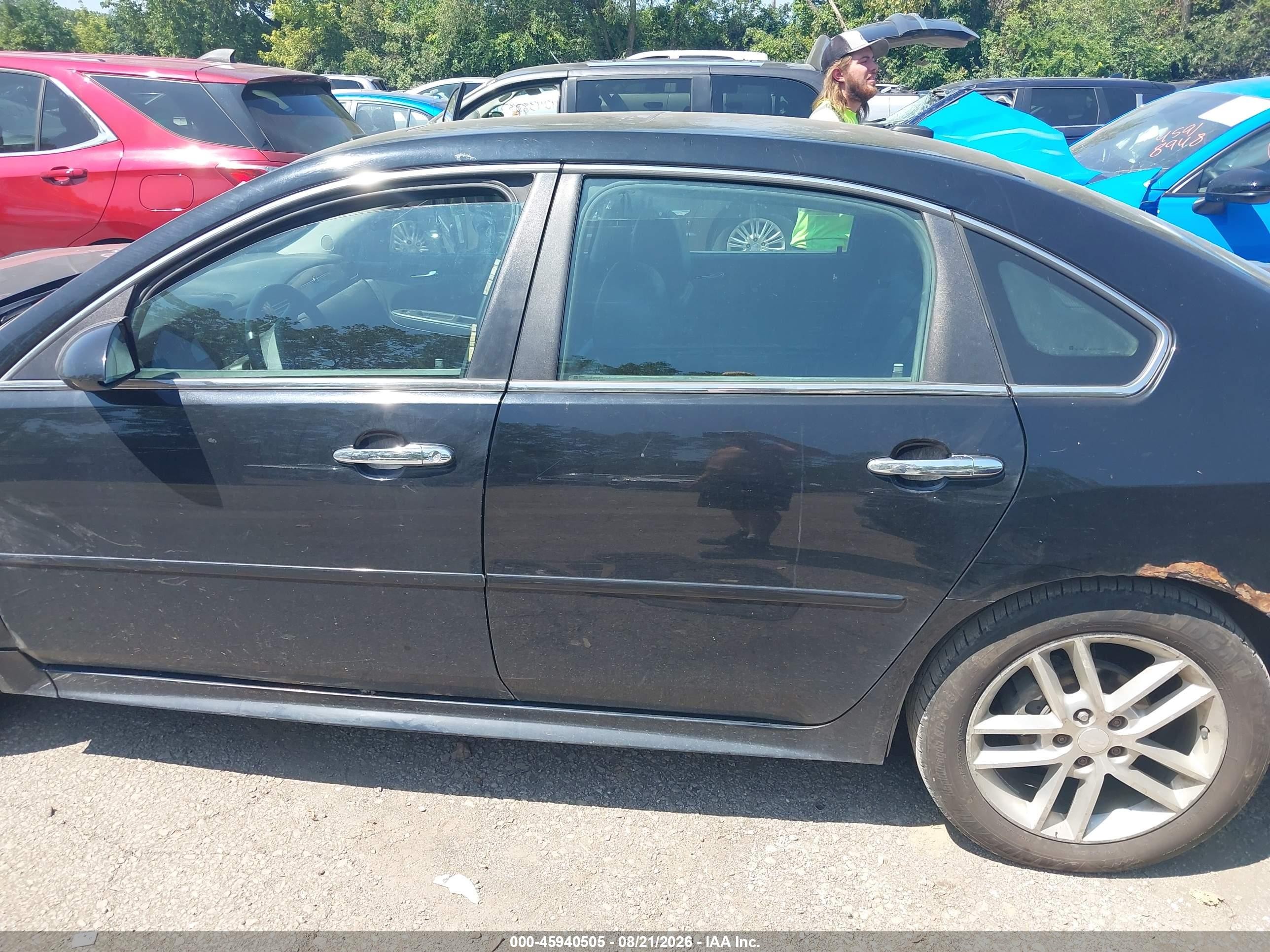 2013 Chevrolet Impala Ltz Черный vin: 2G1WC5E3XD1214871