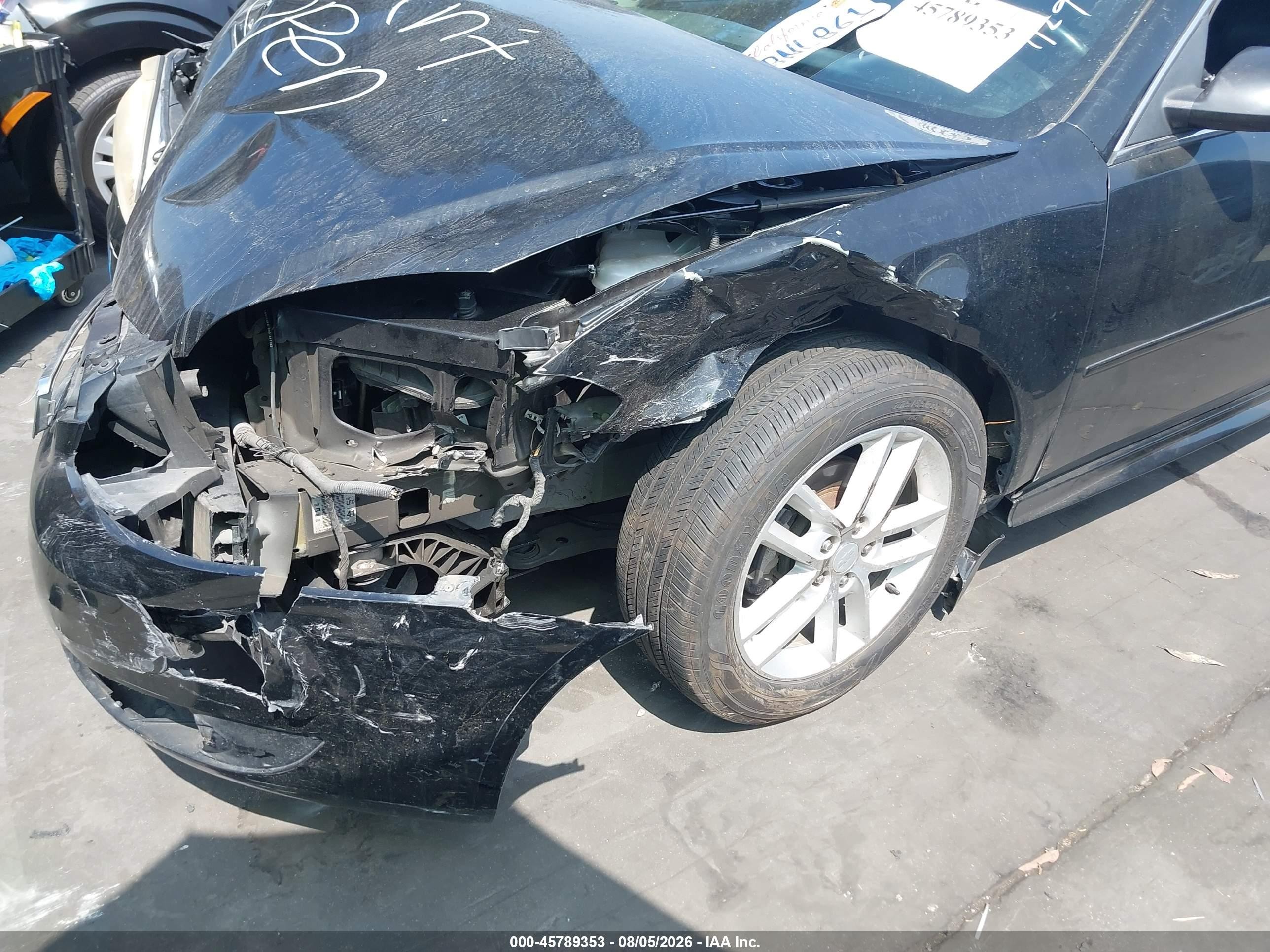 2013 Chevrolet Impala Ltz Black vin: 2G1WC5E3XD1239057
