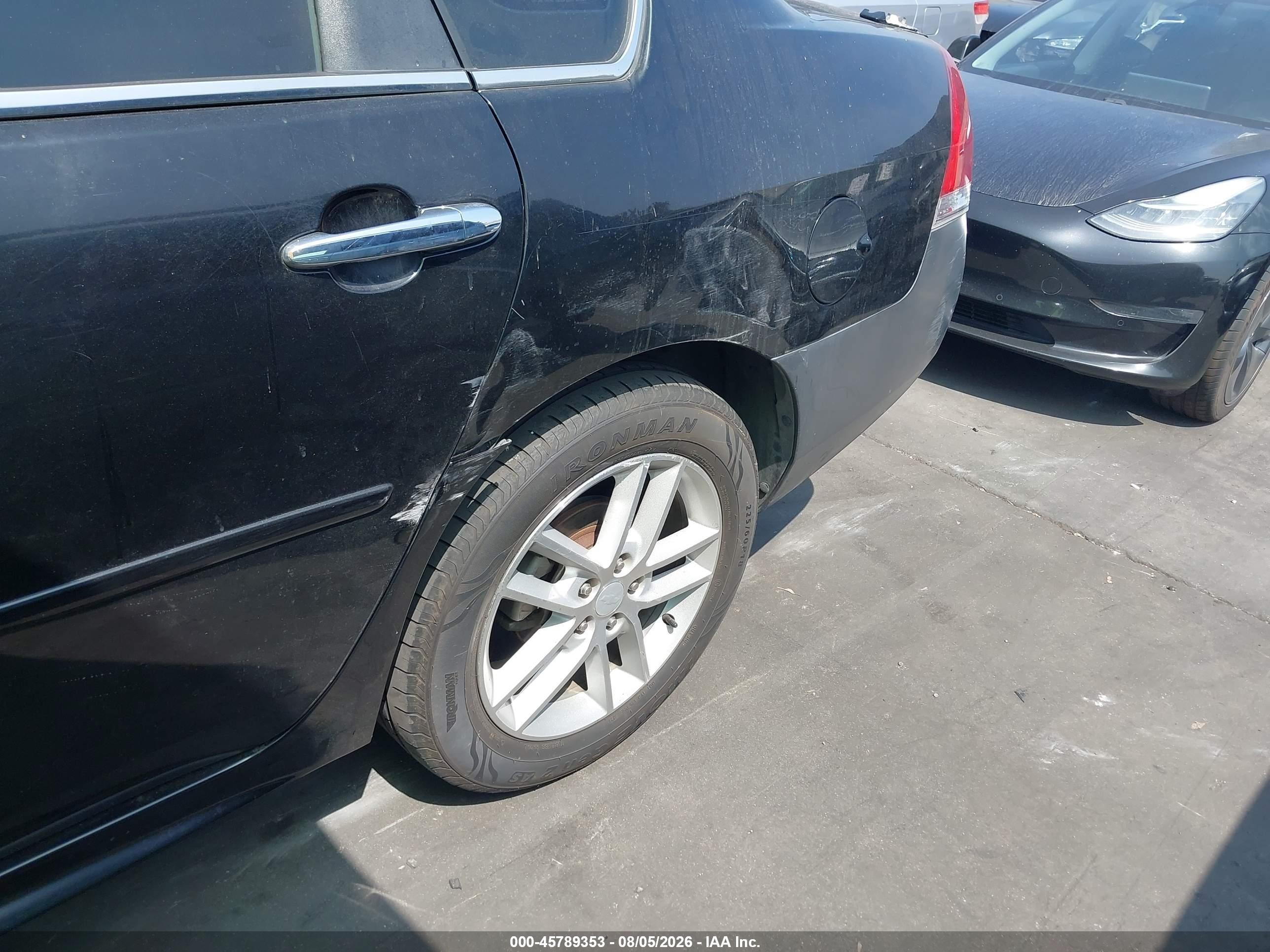 2013 Chevrolet Impala Ltz Black vin: 2G1WC5E3XD1239057