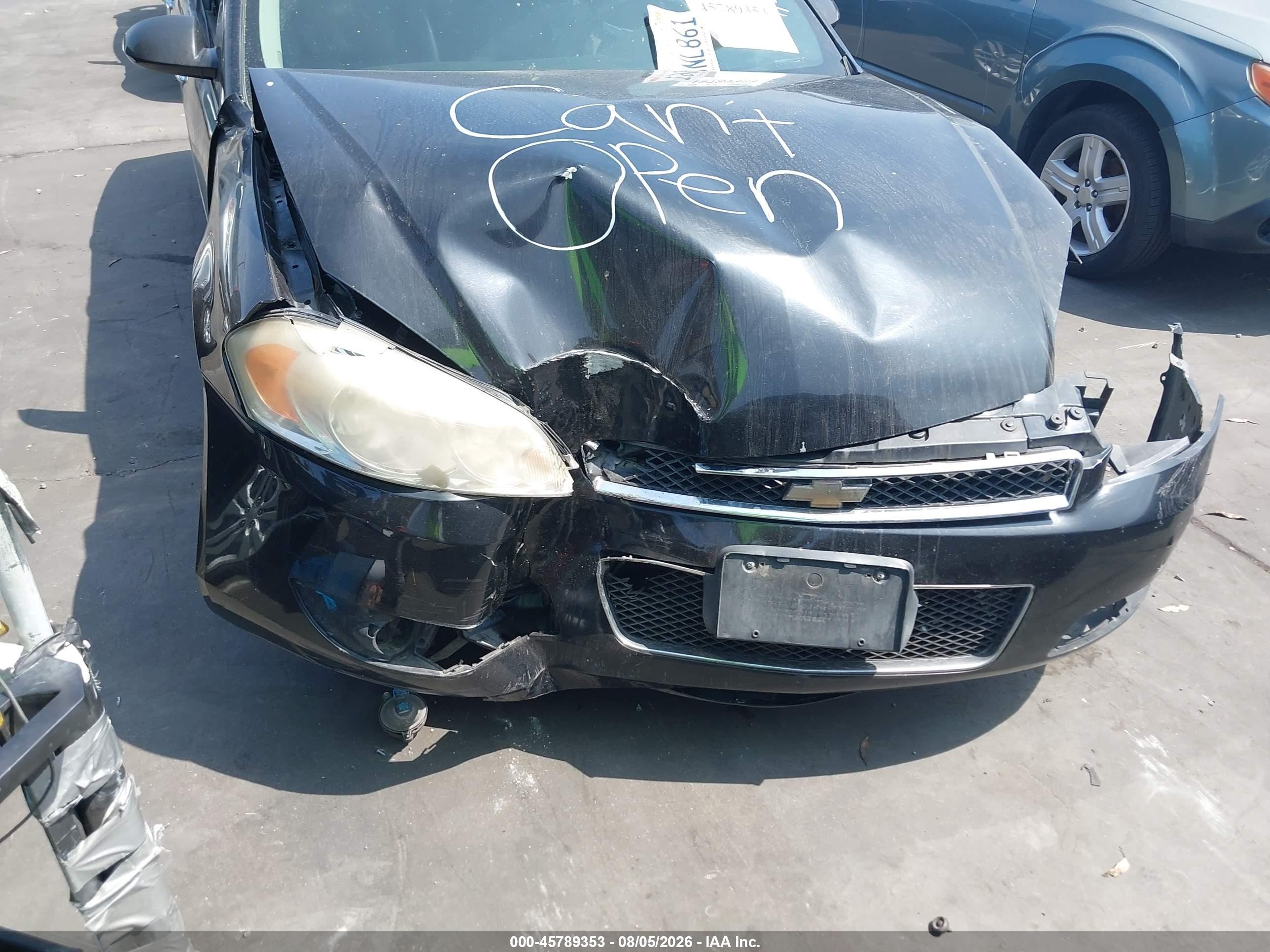 2013 Chevrolet Impala Ltz Black vin: 2G1WC5E3XD1239057
