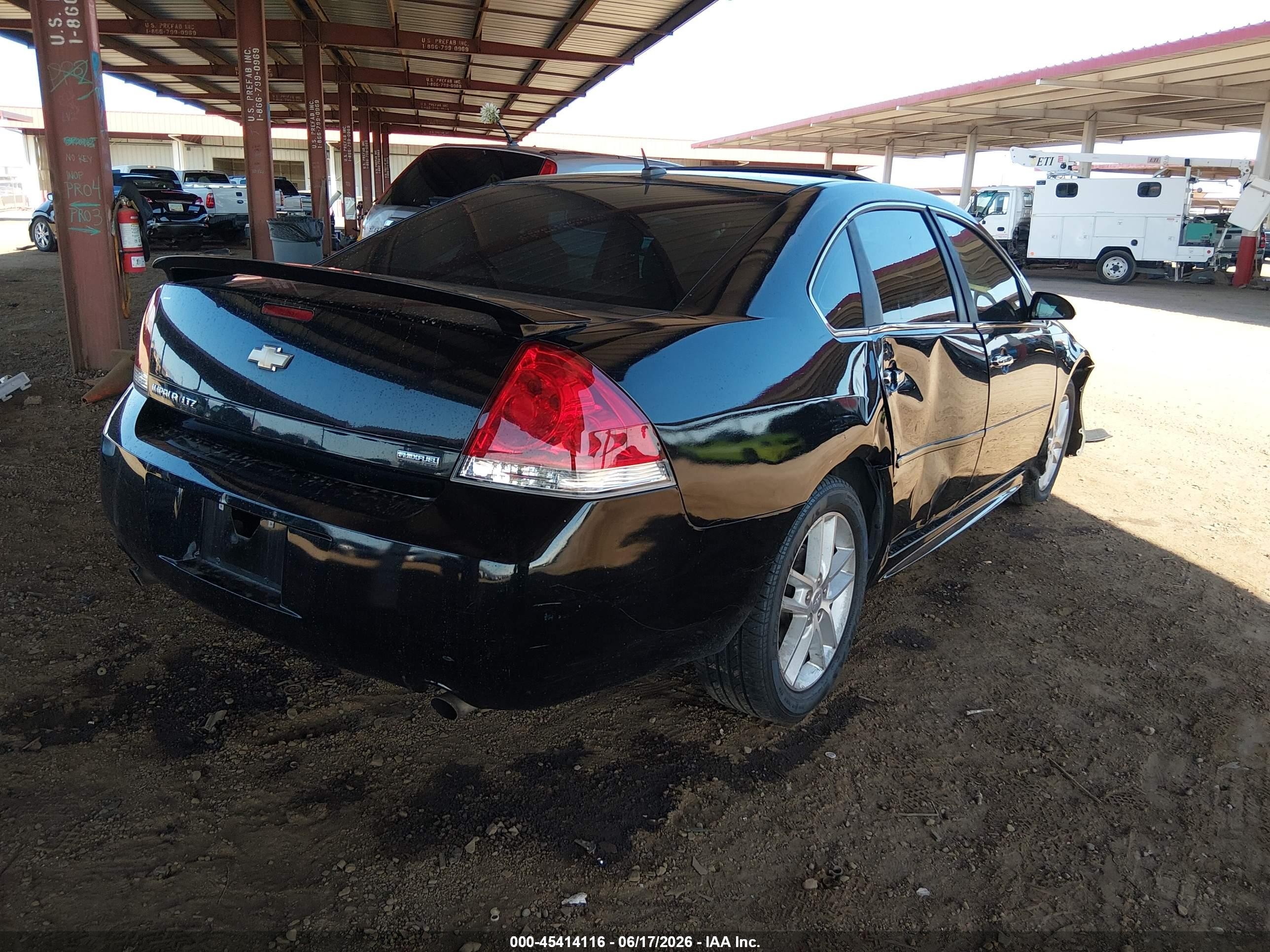 2013 Chevrolet Impala Ltz Black vin: 2G1WC5E3XD1239690