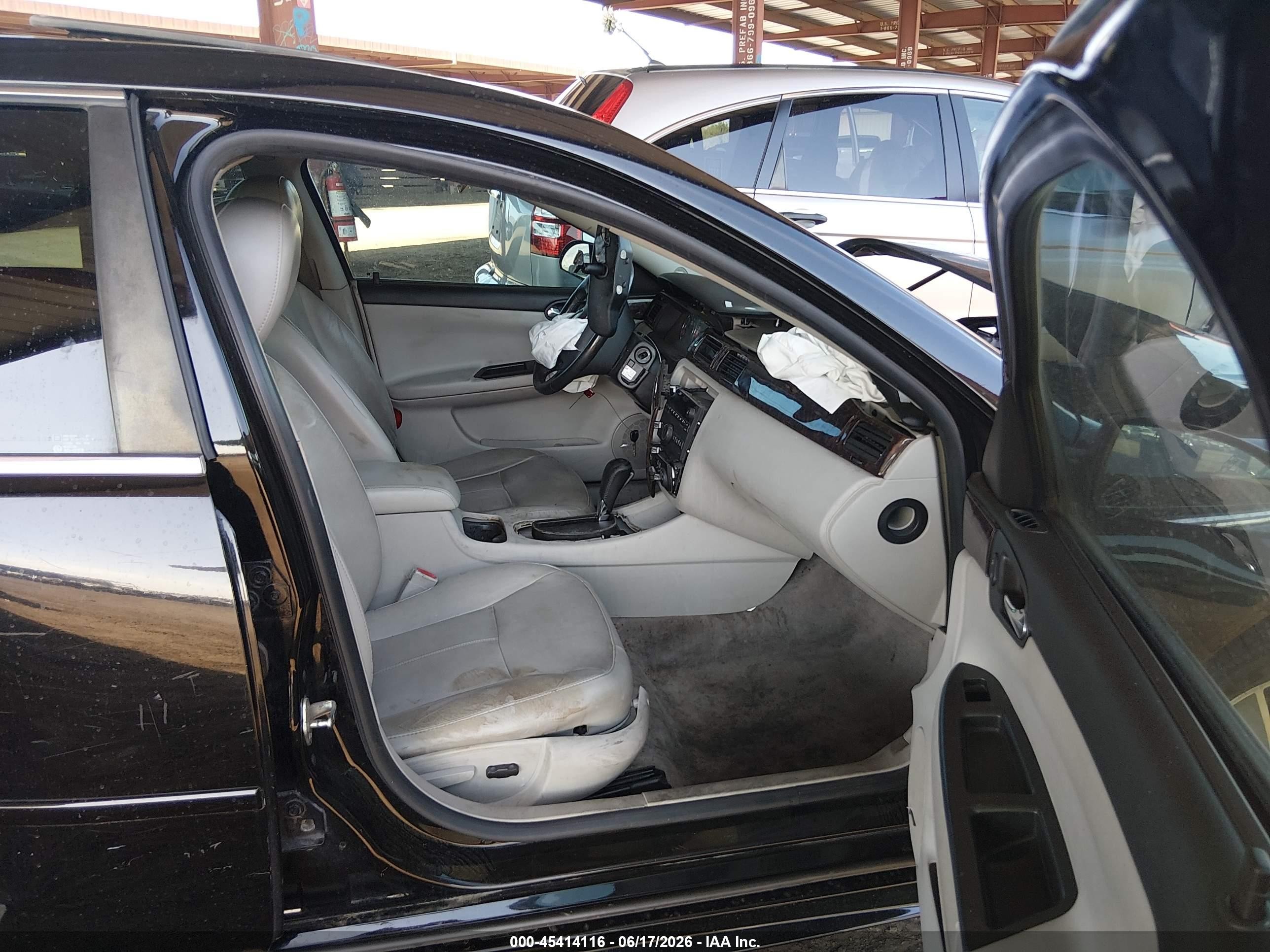 2013 Chevrolet Impala Ltz Black vin: 2G1WC5E3XD1239690