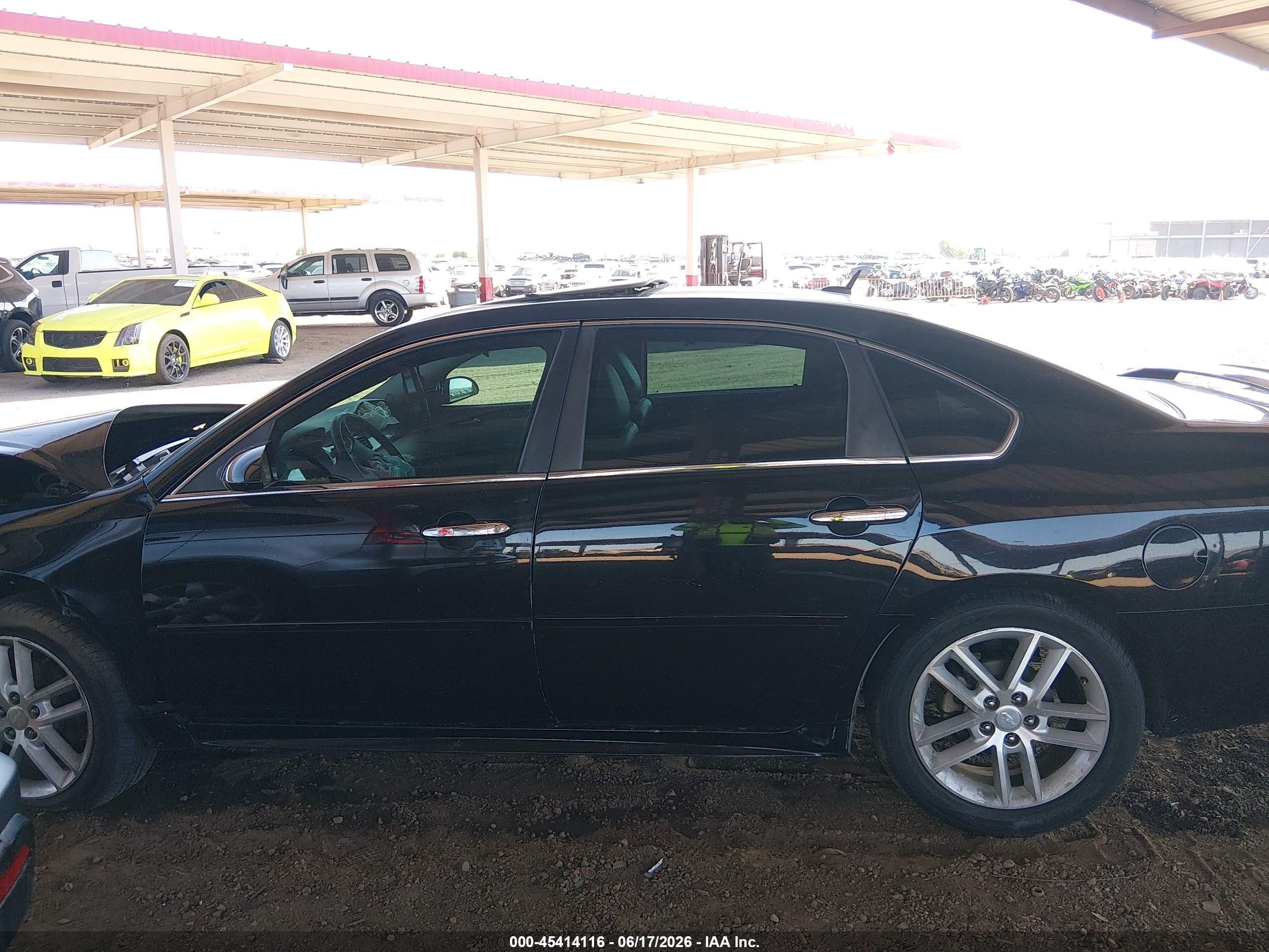 2013 Chevrolet Impala Ltz Black vin: 2G1WC5E3XD1239690