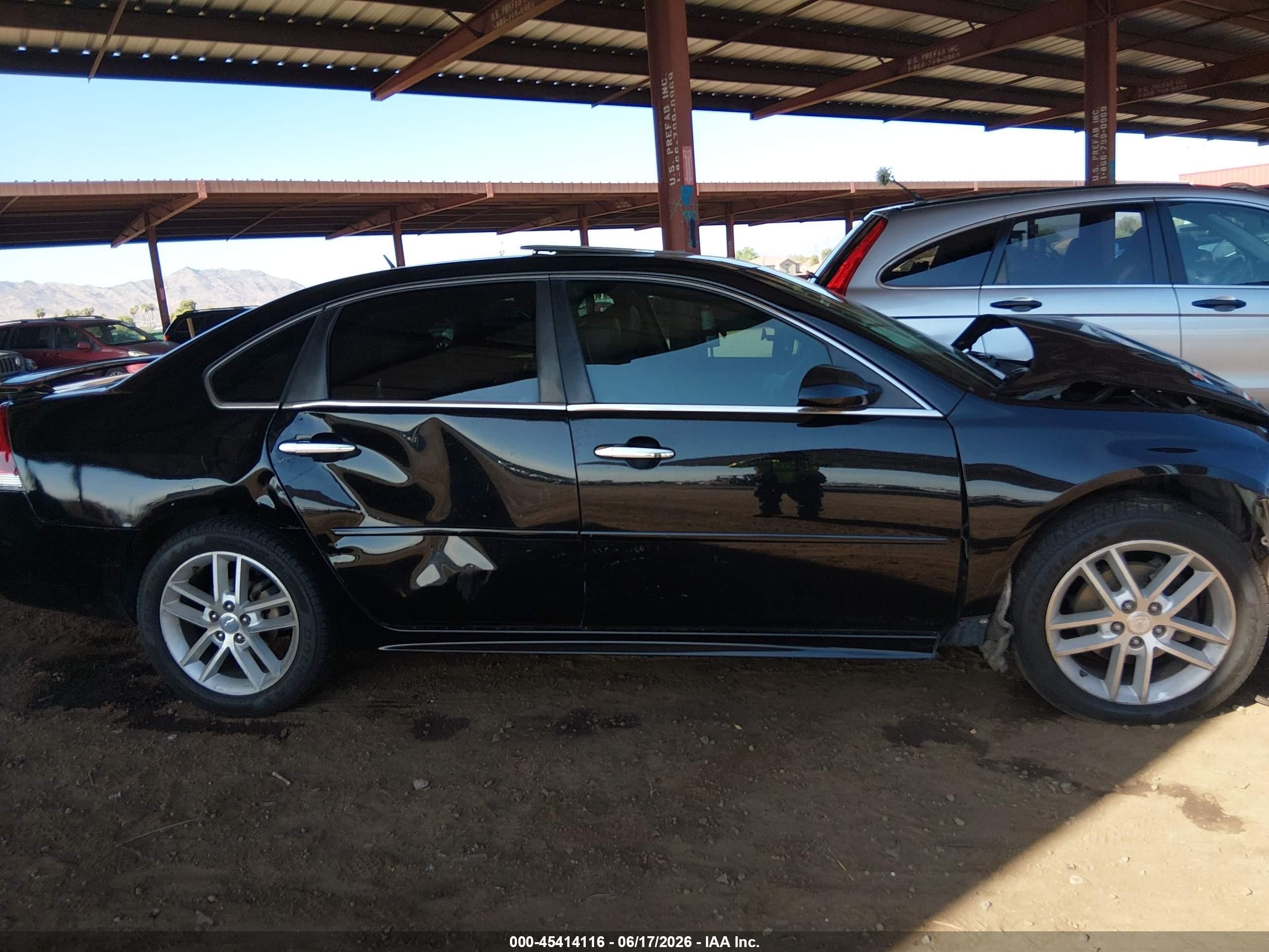 2013 Chevrolet Impala Ltz Black vin: 2G1WC5E3XD1239690