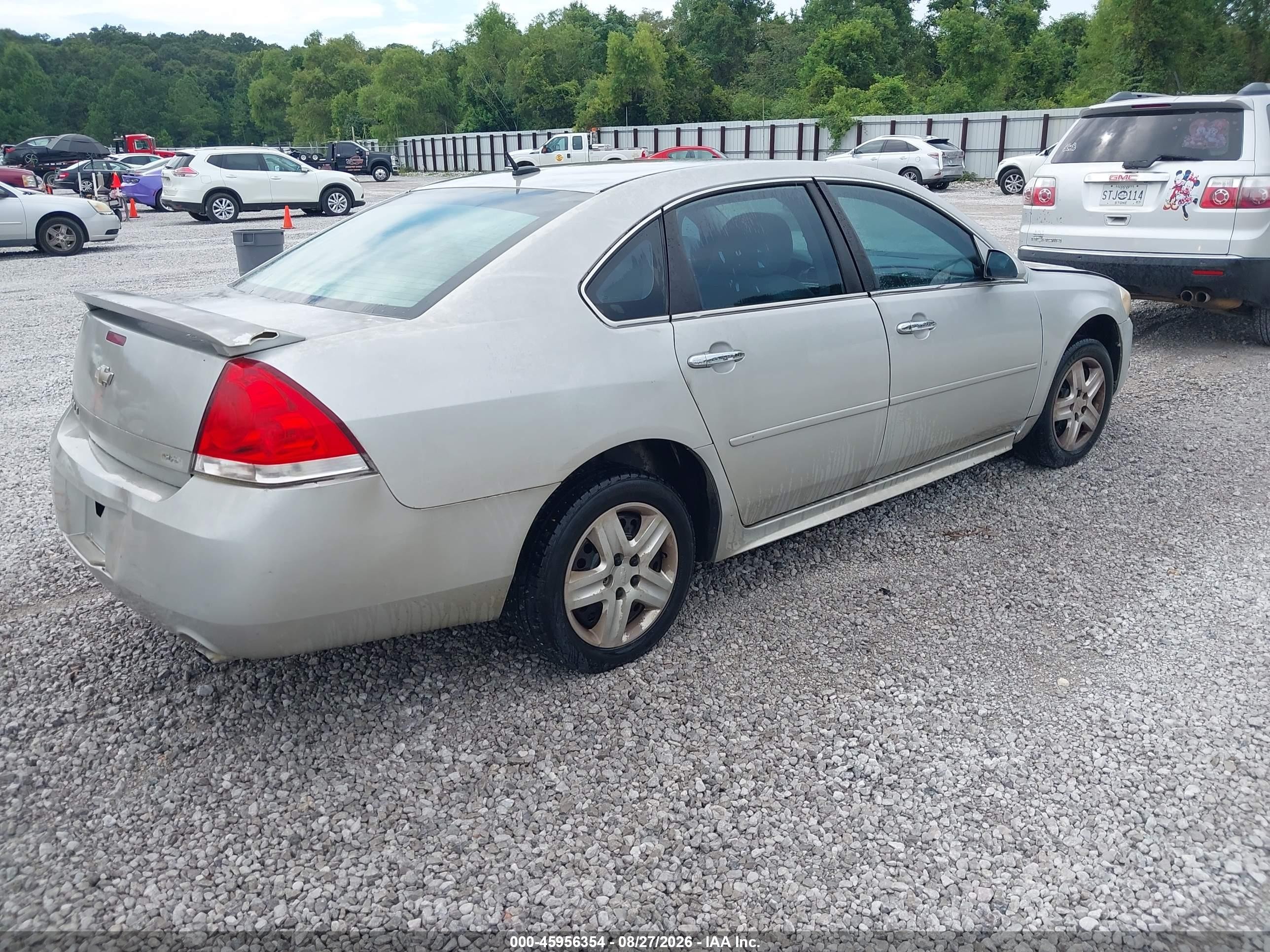 2013 Chevrolet Impala Ltz Silver vin: 2G1WC5E3XD1240631