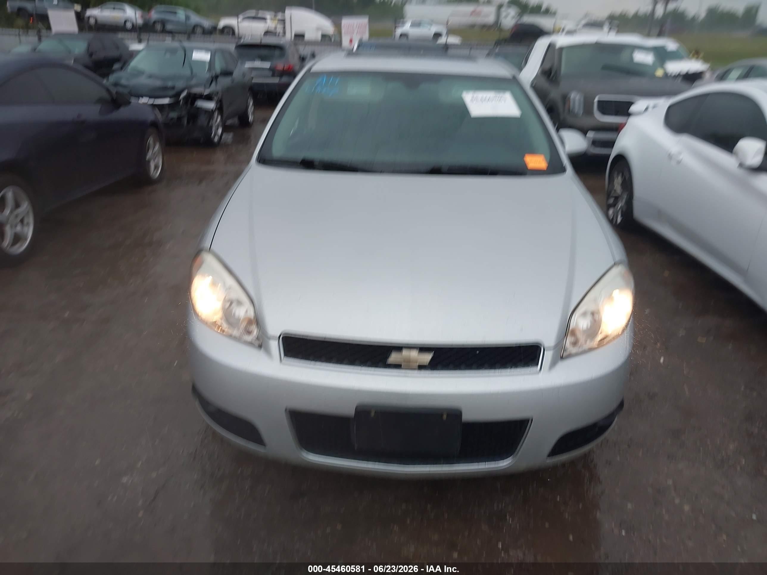 2014 Chevrolet Impala Limited Ltz Silver vin: 2G1WC5E3XE1109328