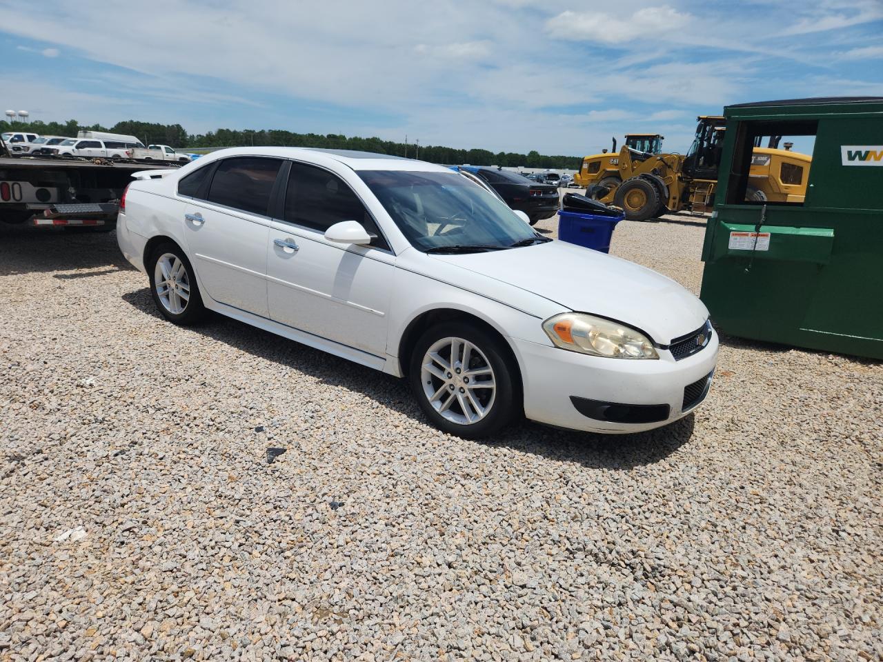 2014 Chevrolet Impala Limited Ltz White vin: 2G1WC5E3XE1123455