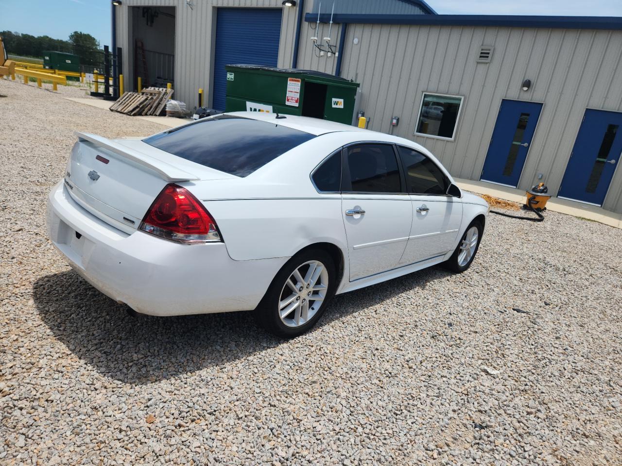 2014 Chevrolet Impala Limited Ltz White vin: 2G1WC5E3XE1123455