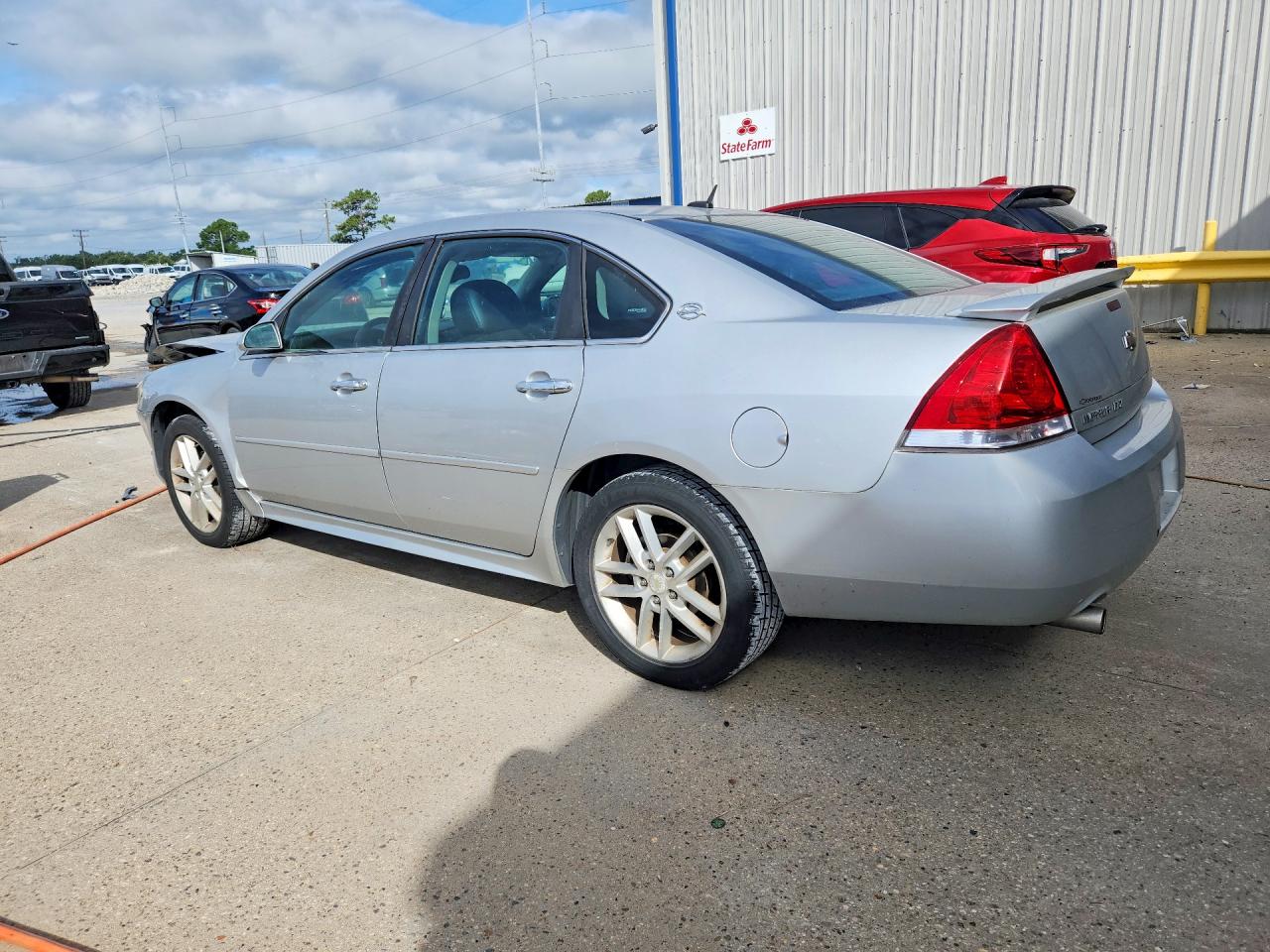 2014 Chevrolet Impala Limited Ltz Серебряный vin: 2G1WC5E3XE1190394