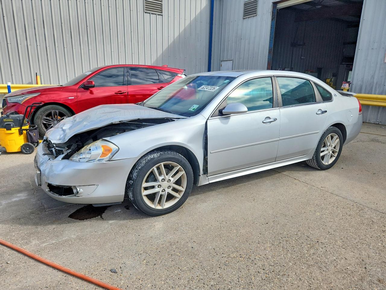 2014 Chevrolet Impala Limited Ltz Silver vin: 2G1WC5E3XE1190394