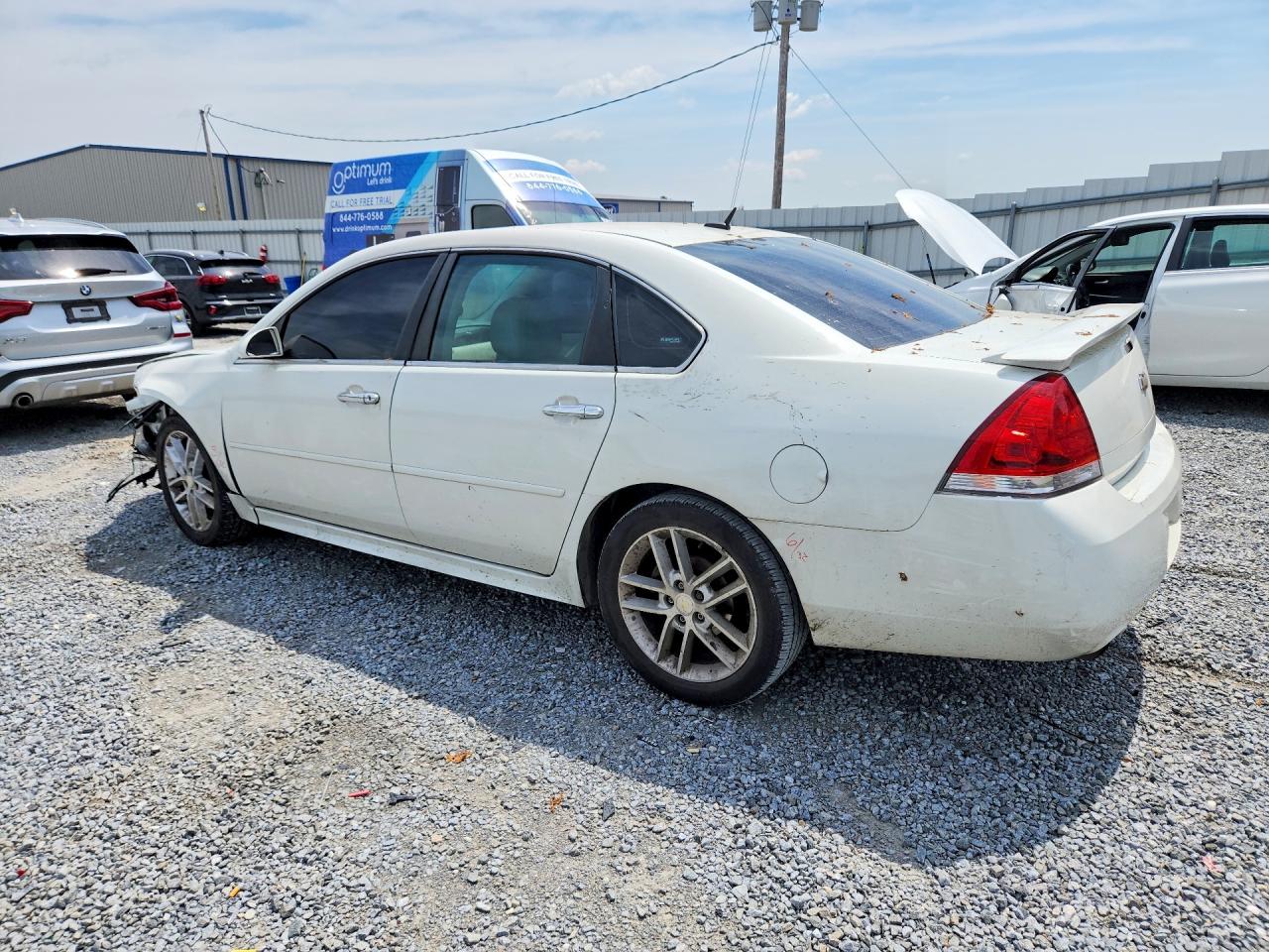 2015 Chevrolet Impala Limited Ltz White vin: 2G1WC5E3XF1113669